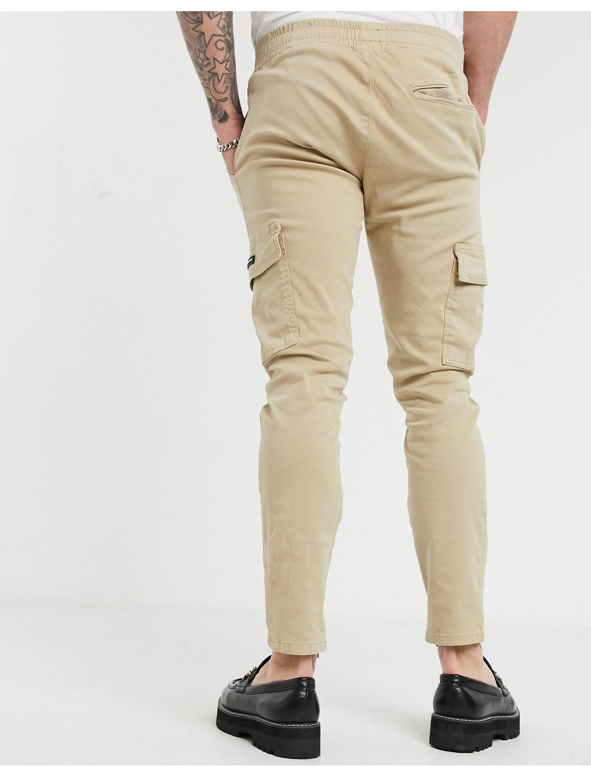Good For Skinny Cargo Pants in Natural for Men | Lyst