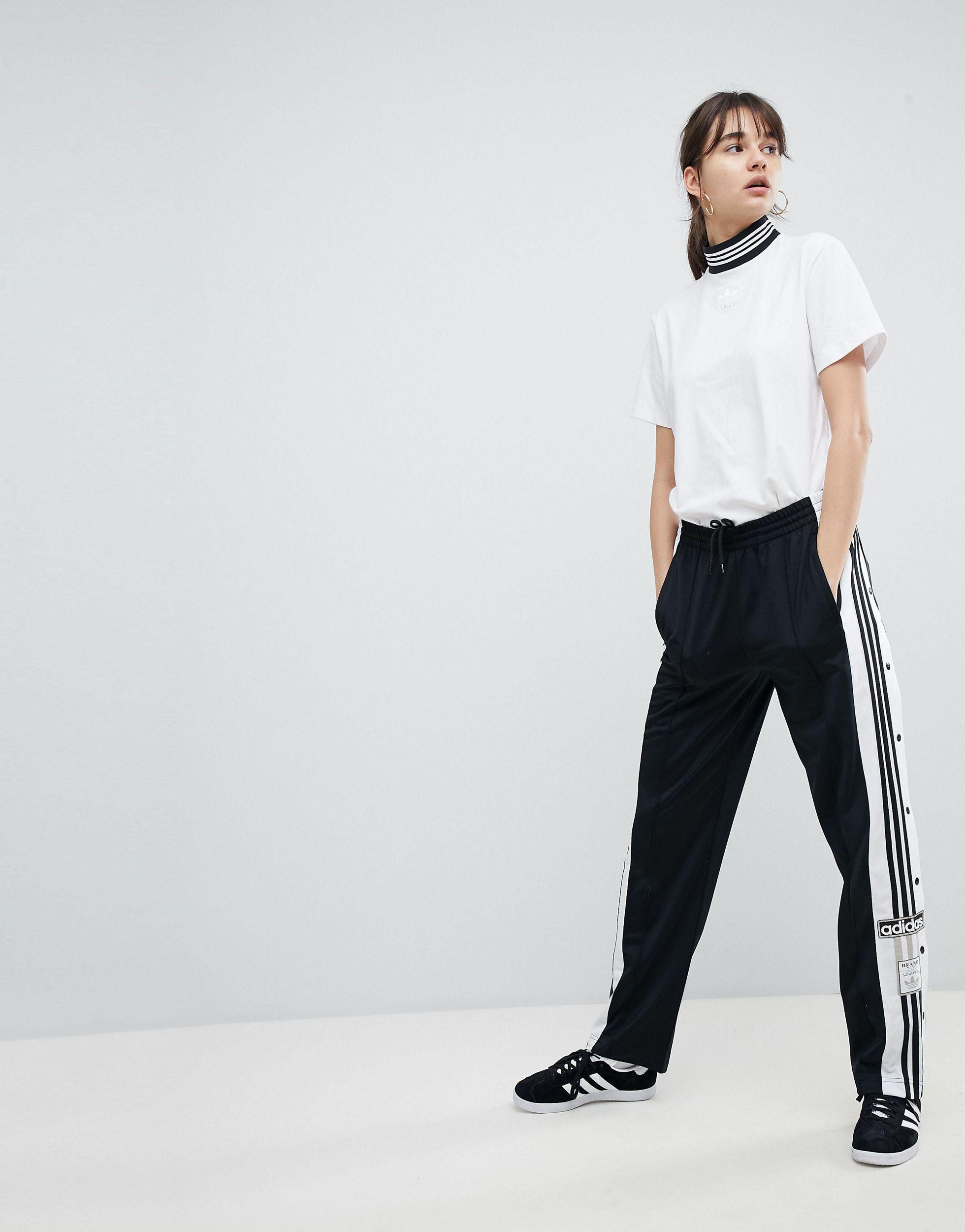 Adidas Popper Pants/ Adibreak, Women's Fashion, Bottoms, Other Bottoms on  Carousell