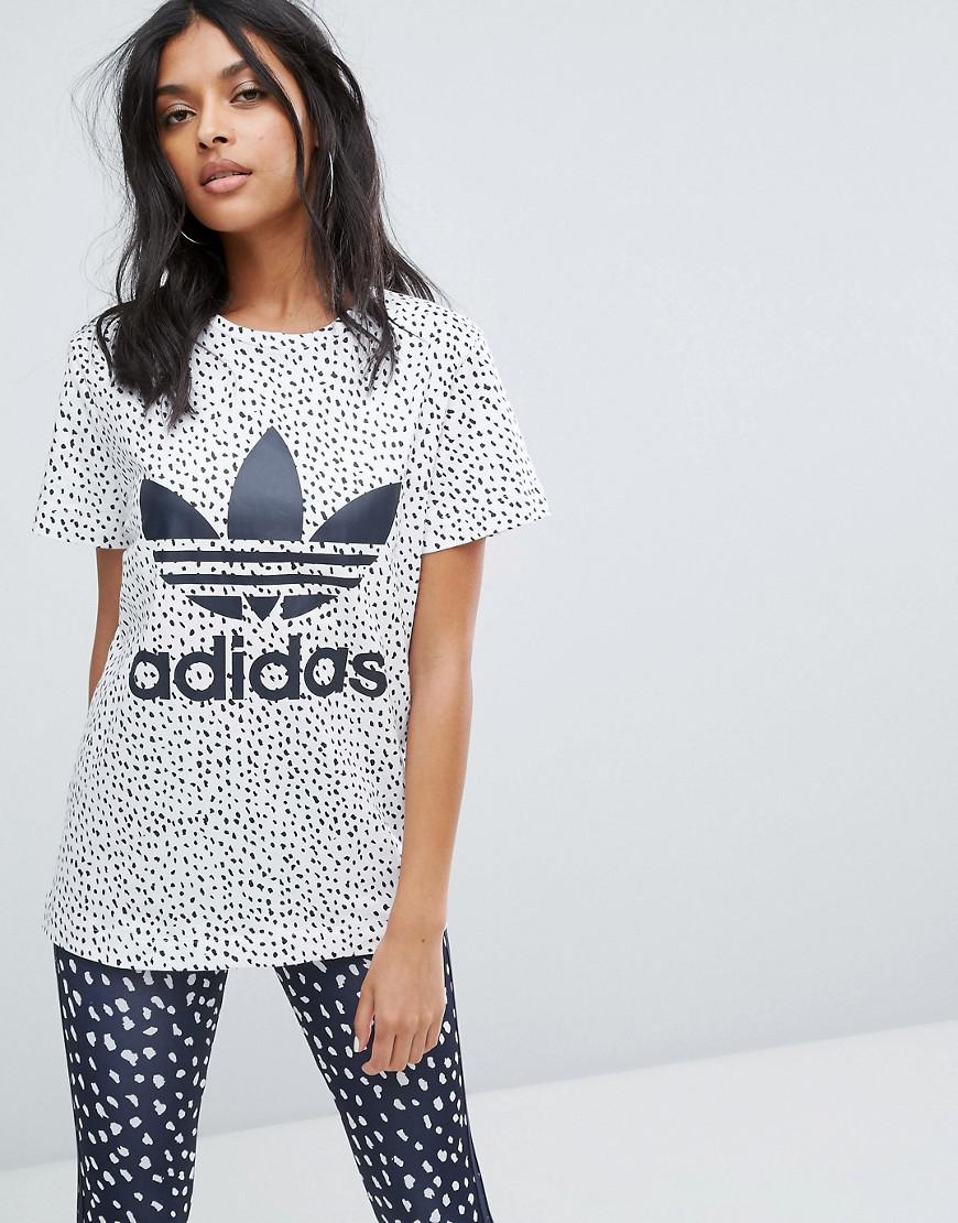 cheetah print adidas shirt