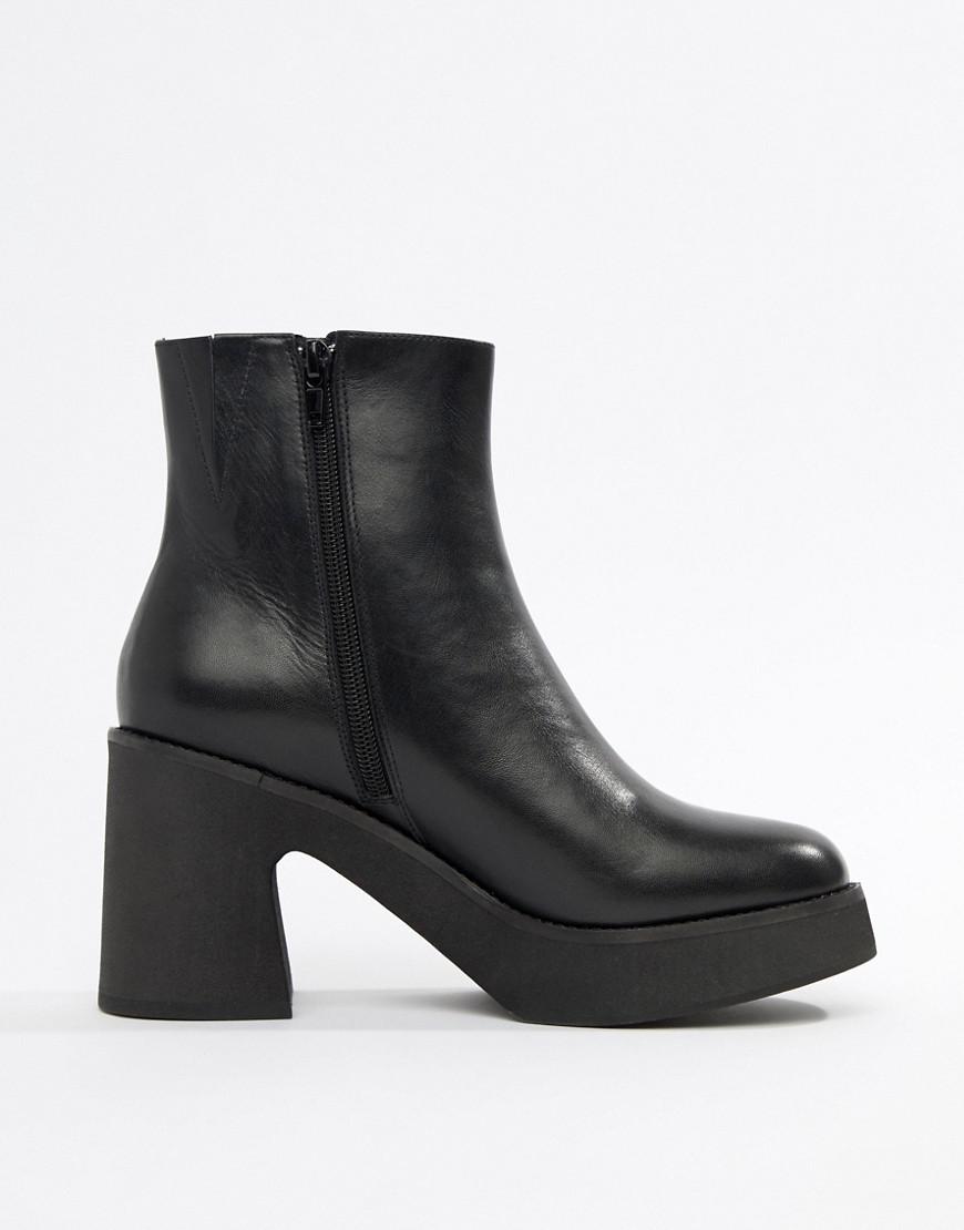 e8 by miista lilly leather platform boots