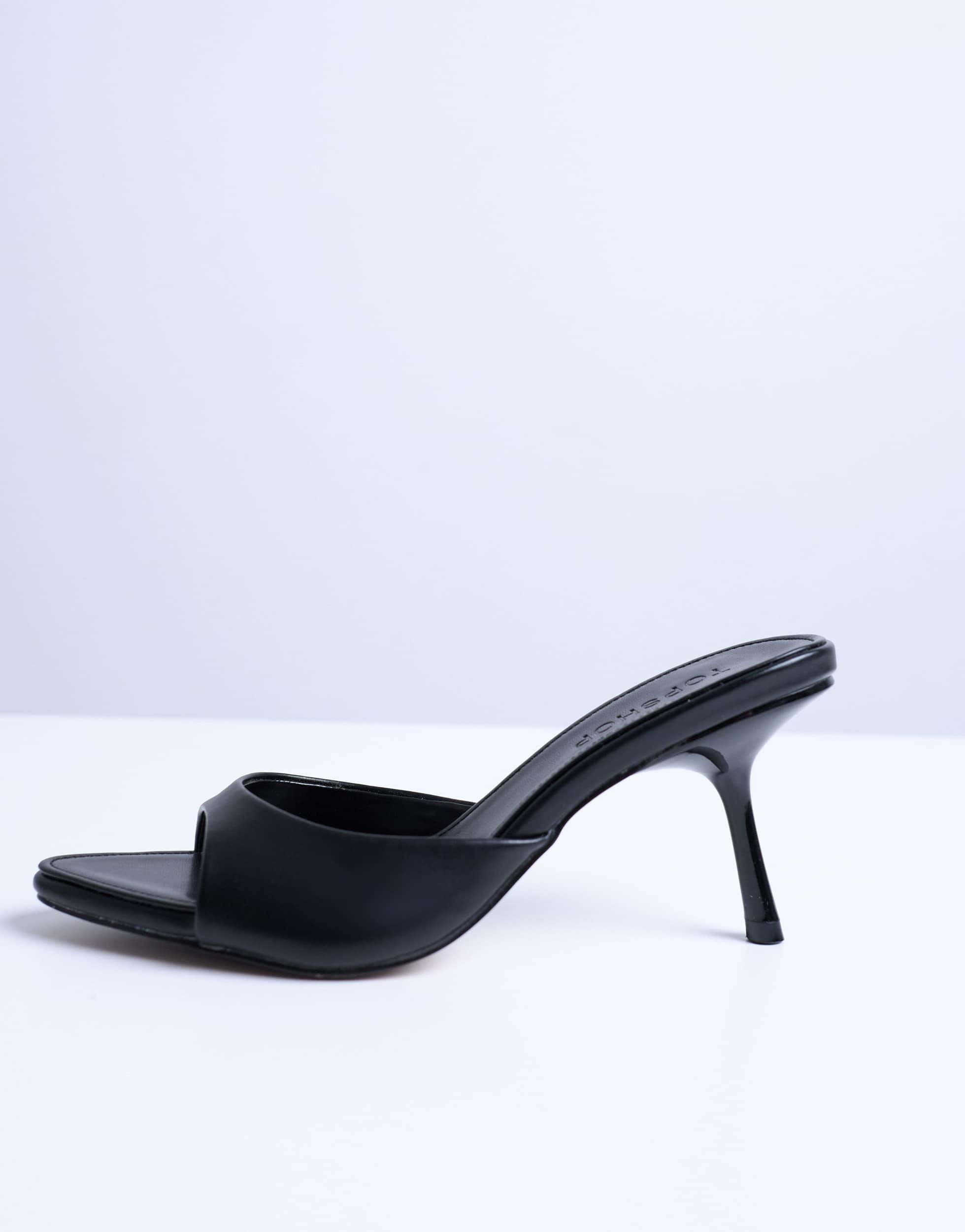 Sandales Plates TOPSHOP LILLI Talon Bloc 14 Cm - Imprimé Cœurs, Taille UK 5 (EU 38), Neuves