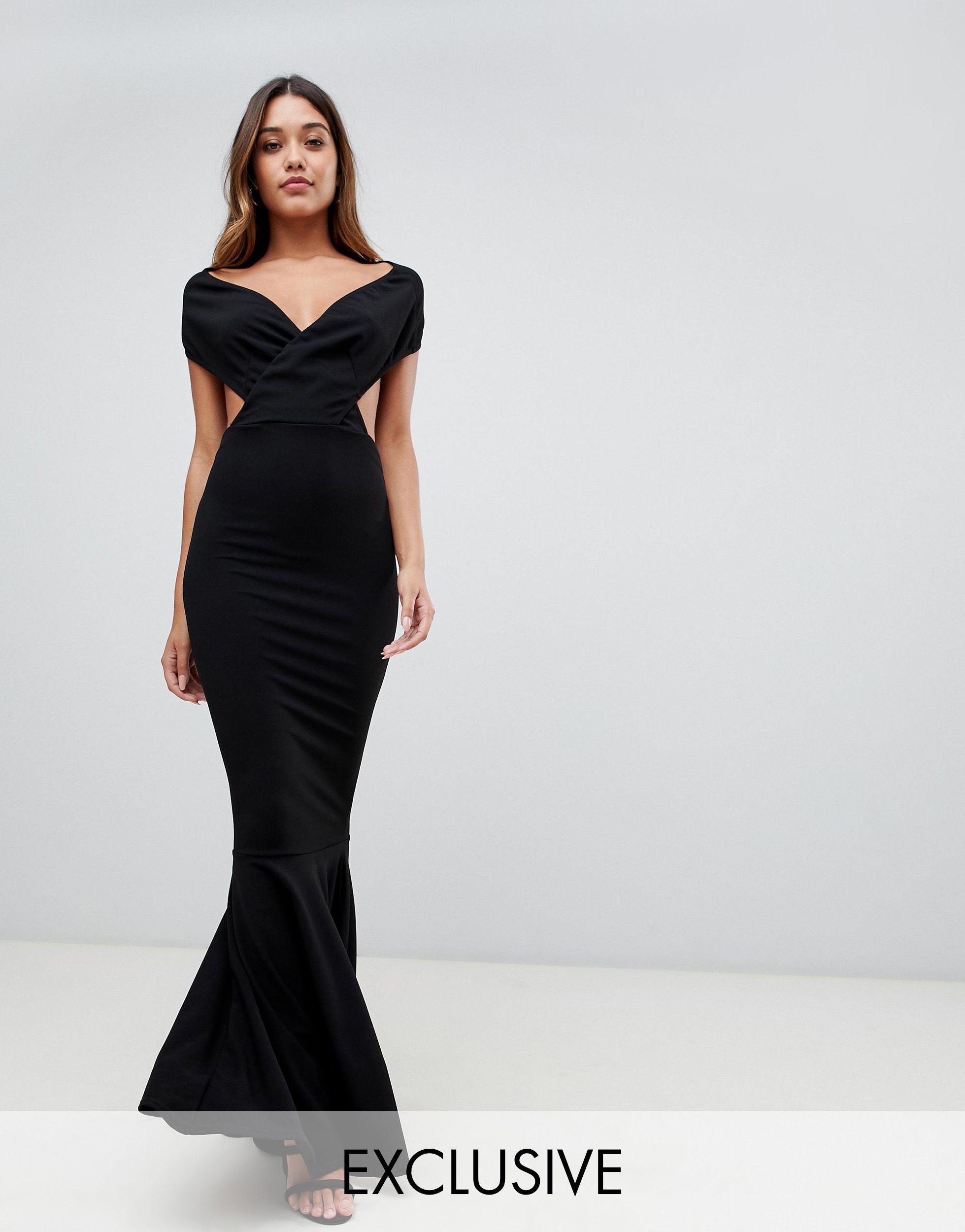 long frock shoulder cut