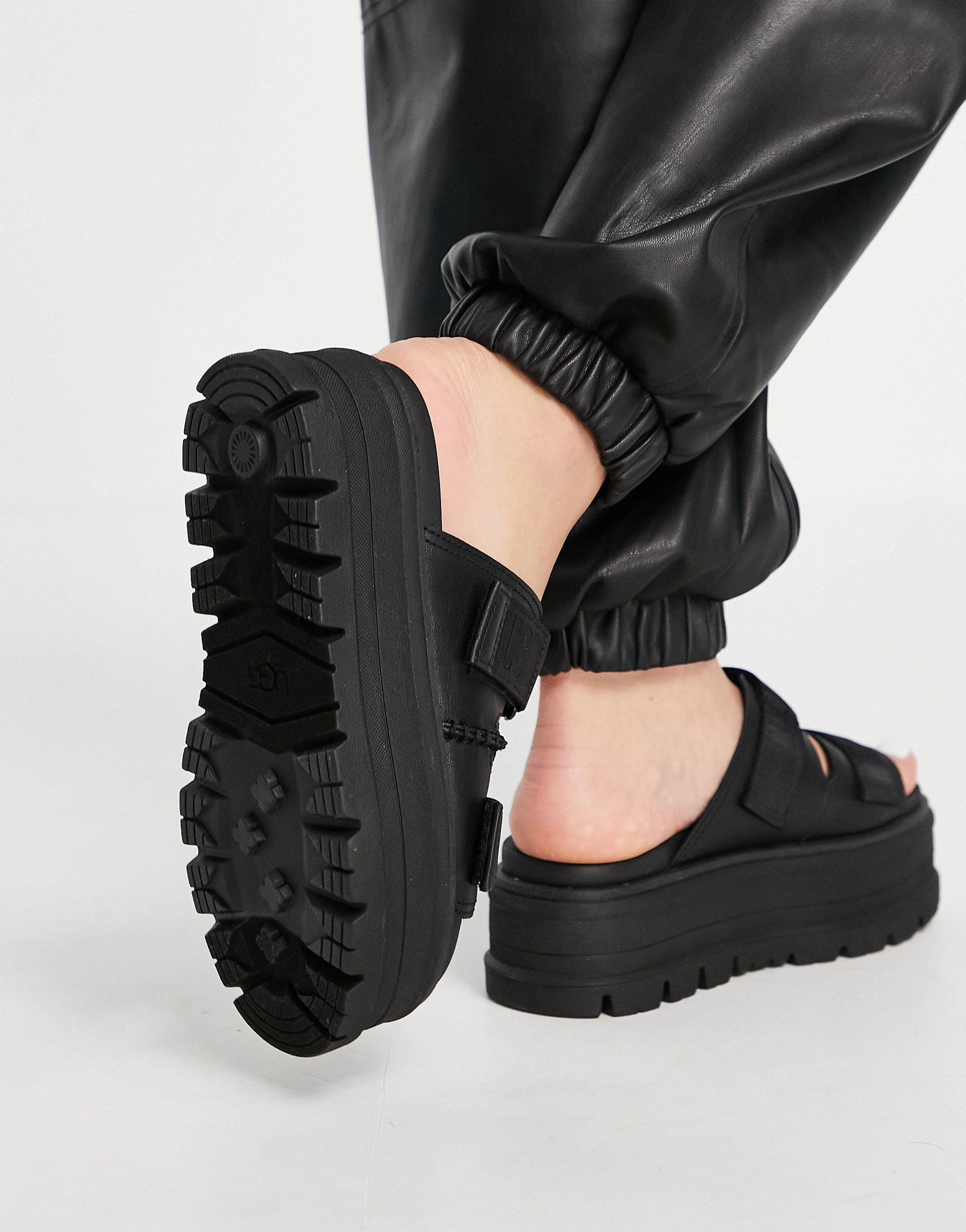 Sandalias negras UGG de color Negro | Lyst