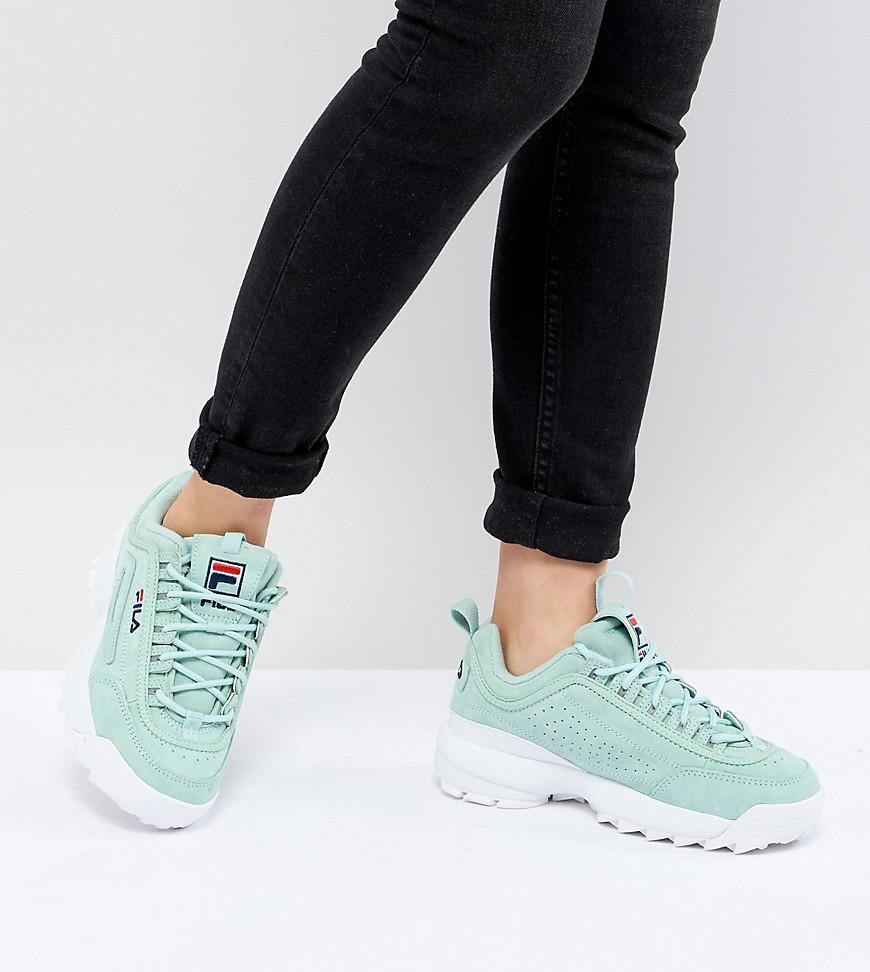 green fila trainers