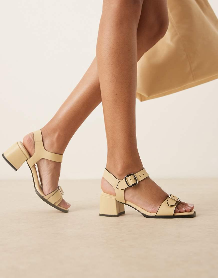 Gold Yellow Heels Asos Asos Design Mustard Mules Heels Mustard
