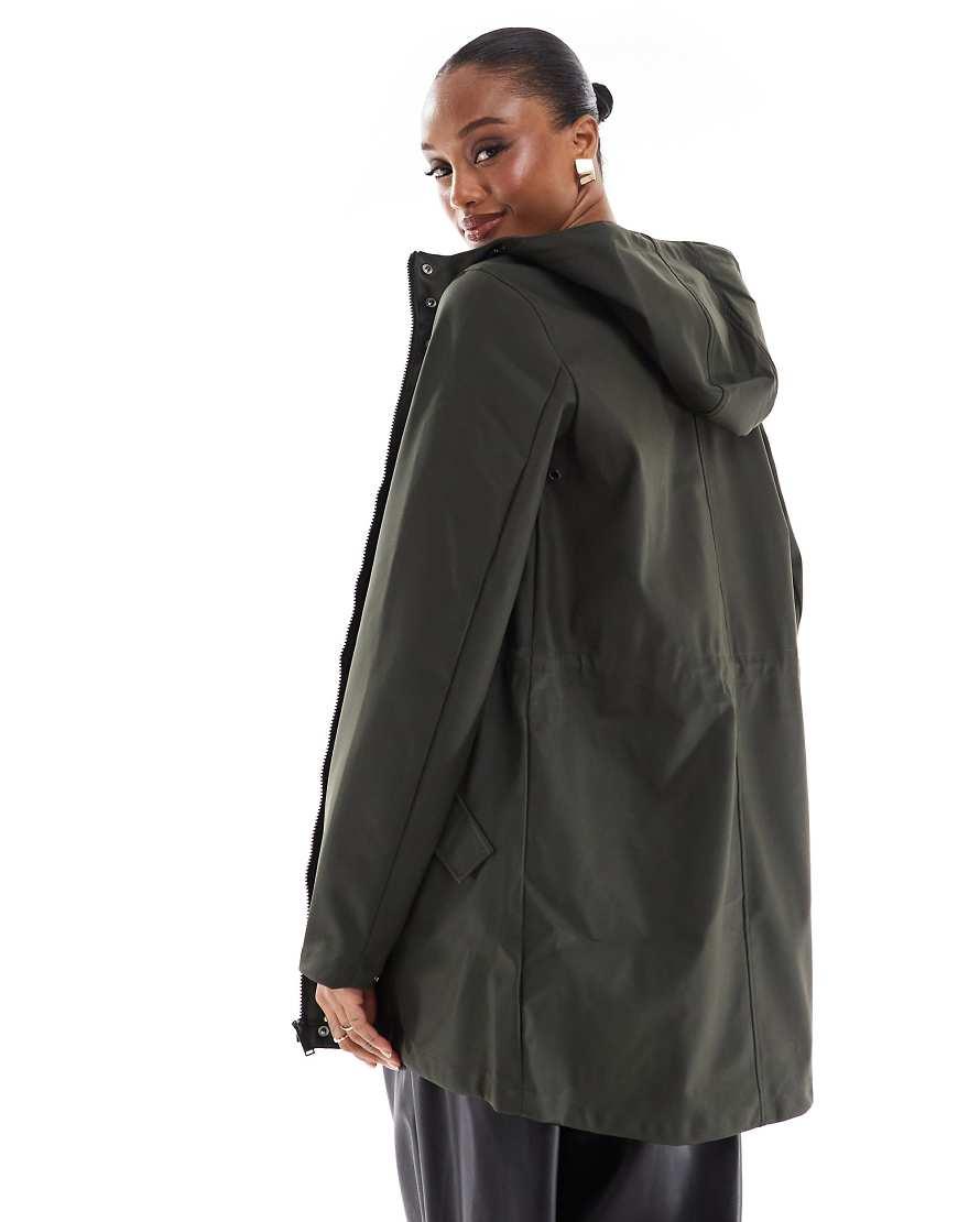 Giacca Impermeabile VERO MODA VMMALOU - 100% Poliestere, Antivento, Con Cappuccio E Cintura - Foto 12