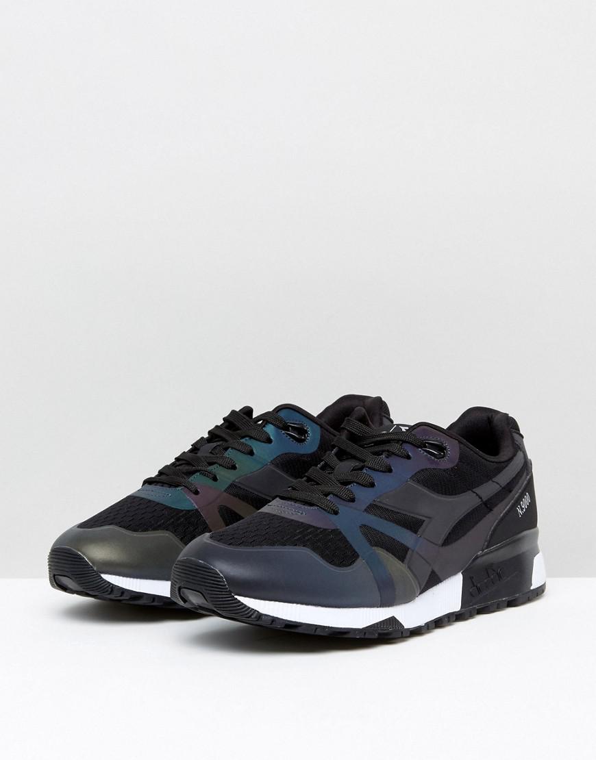 Diadora Synthetic N9000 Mm Hologram Sneakers In Black for Men - Lyst