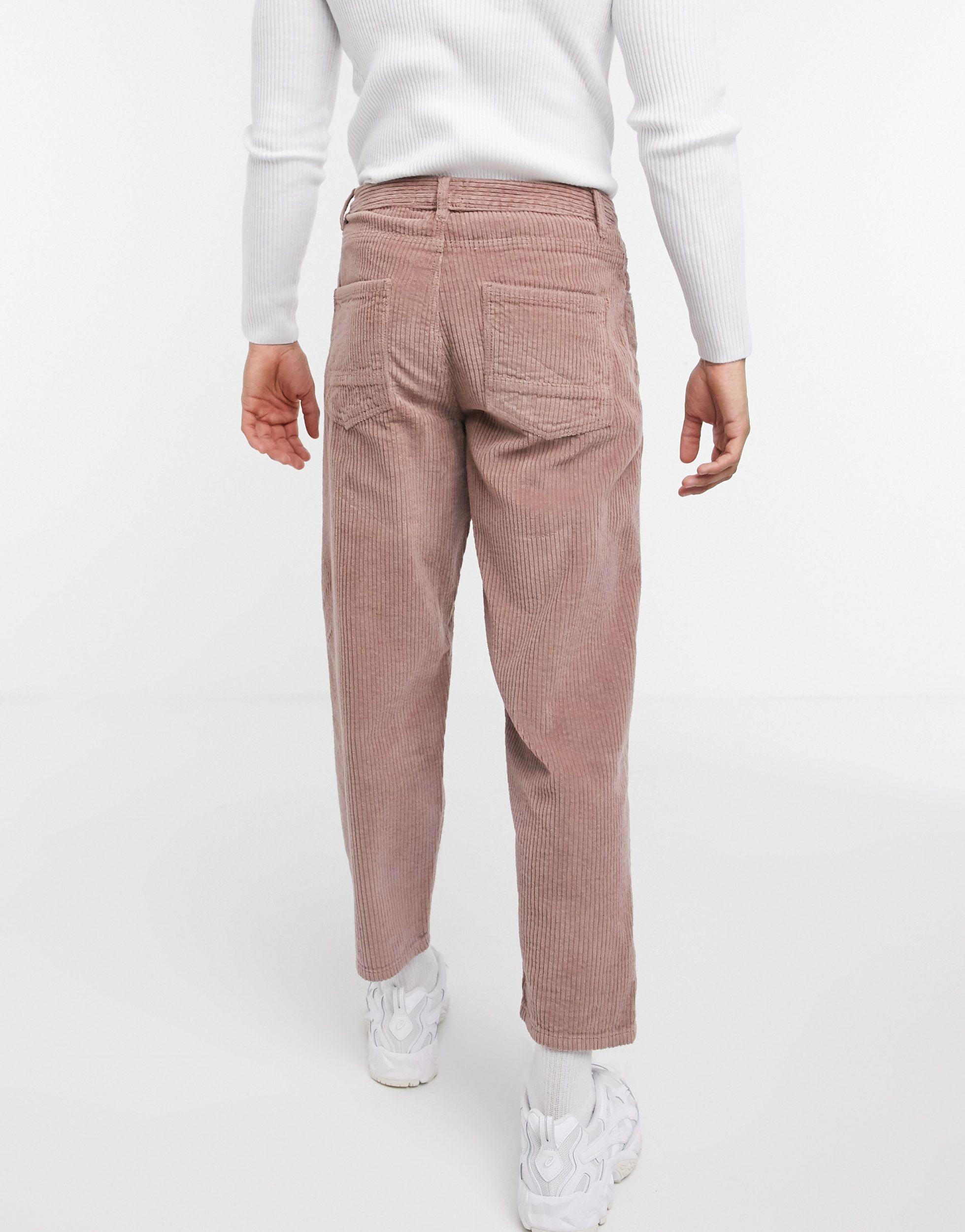 purple corduroy flare pants