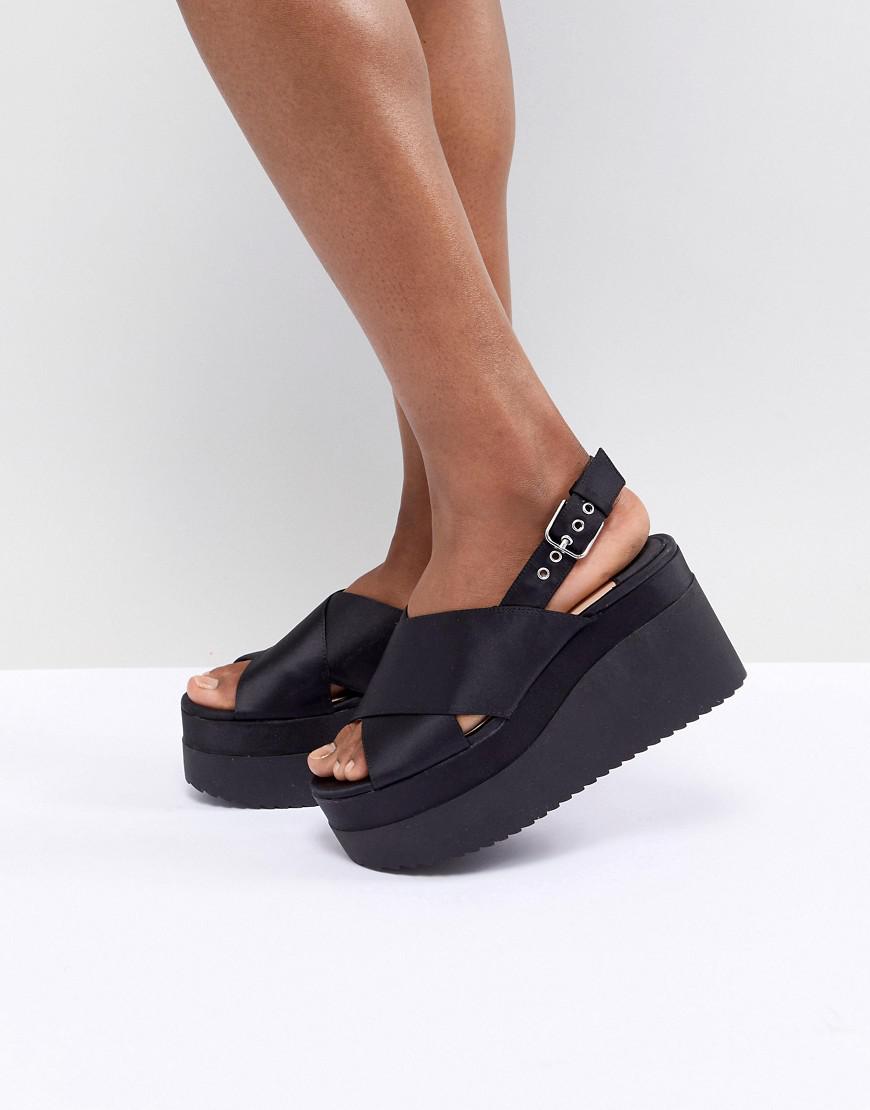 stradivarius platform sandals