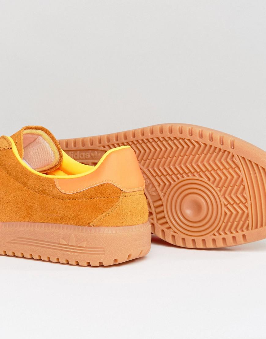adidas Originals Bermuda Sneakers In Orange Bb5270 for Men | Lyst