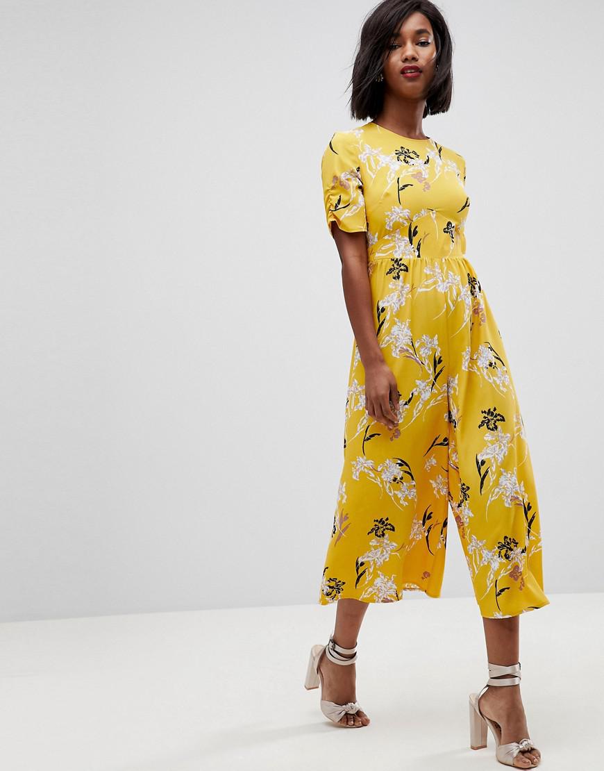 asos yellow jumpsuit