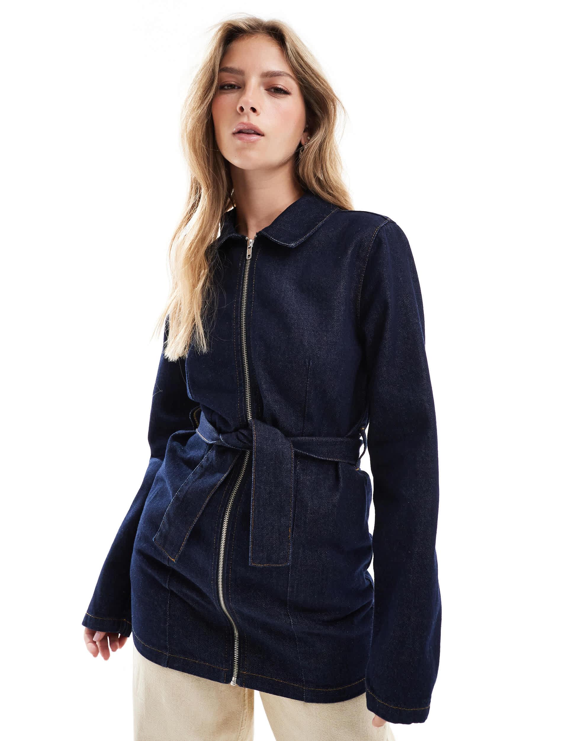 Asos veste en jean femme new arrivals