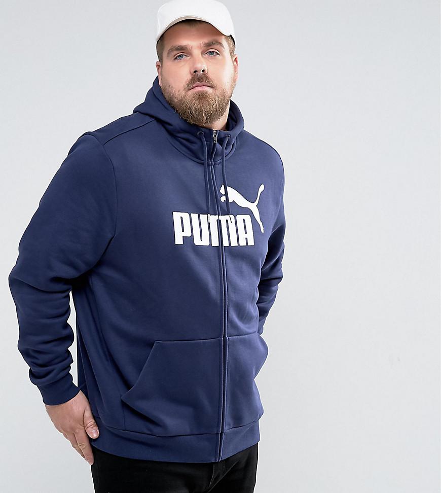 puma navy blue hoodie