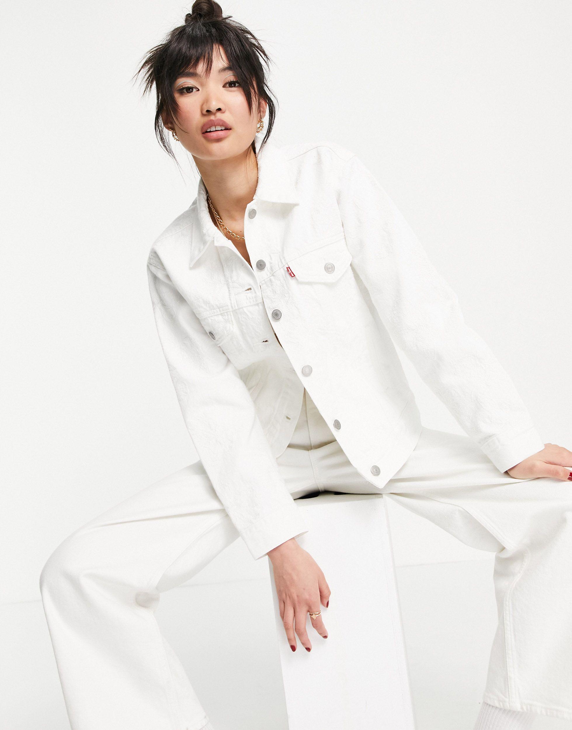 levi's gracie shirt icy ecru