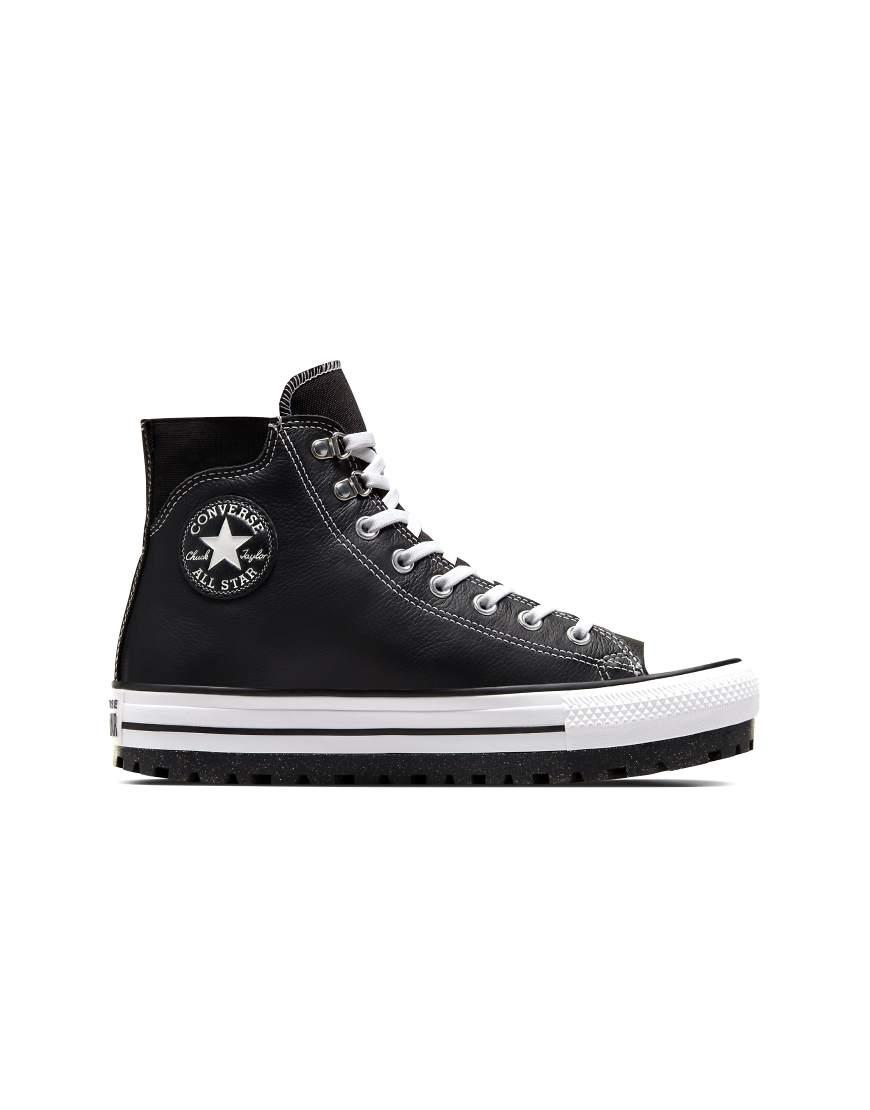 Botas Impermeables Plateadas Negras Y Blancas Chuck Taylor All Star City Trek De Negro de Converse de color Negro Lyst