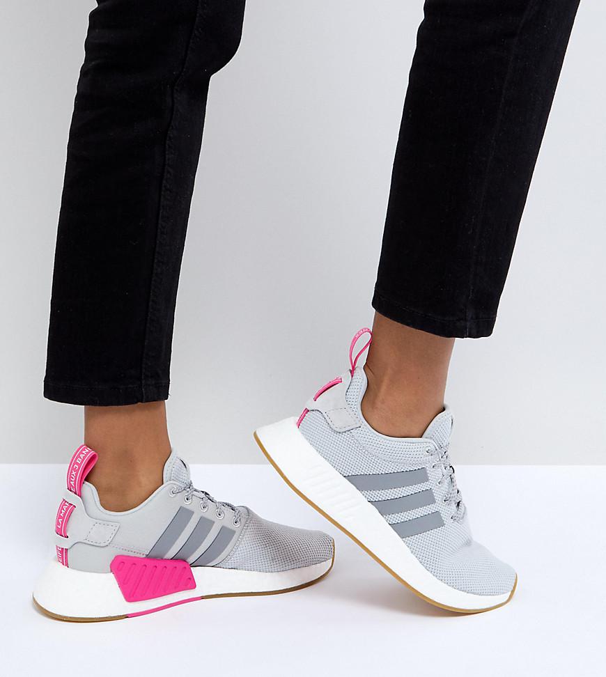 adidas nmd r2 women's grey