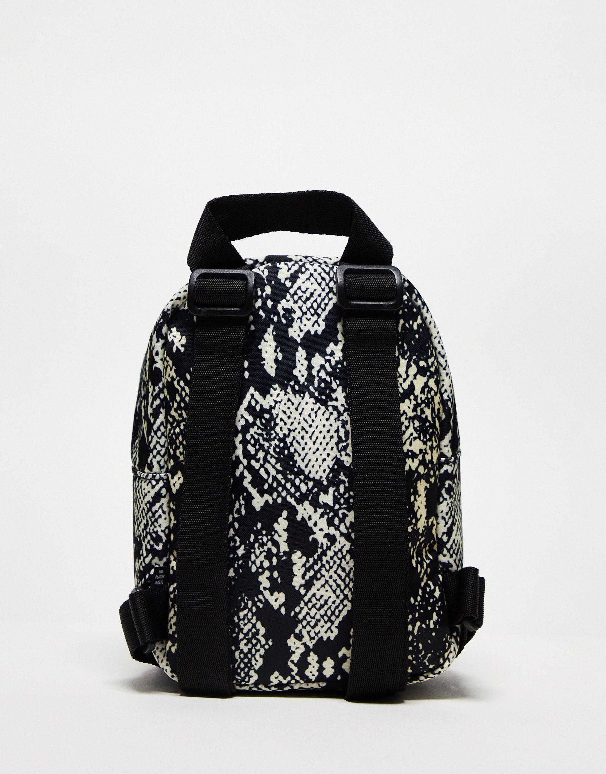 Petit sac à dos à imprimé serpent adidas Originals en coloris Noir | Lyst