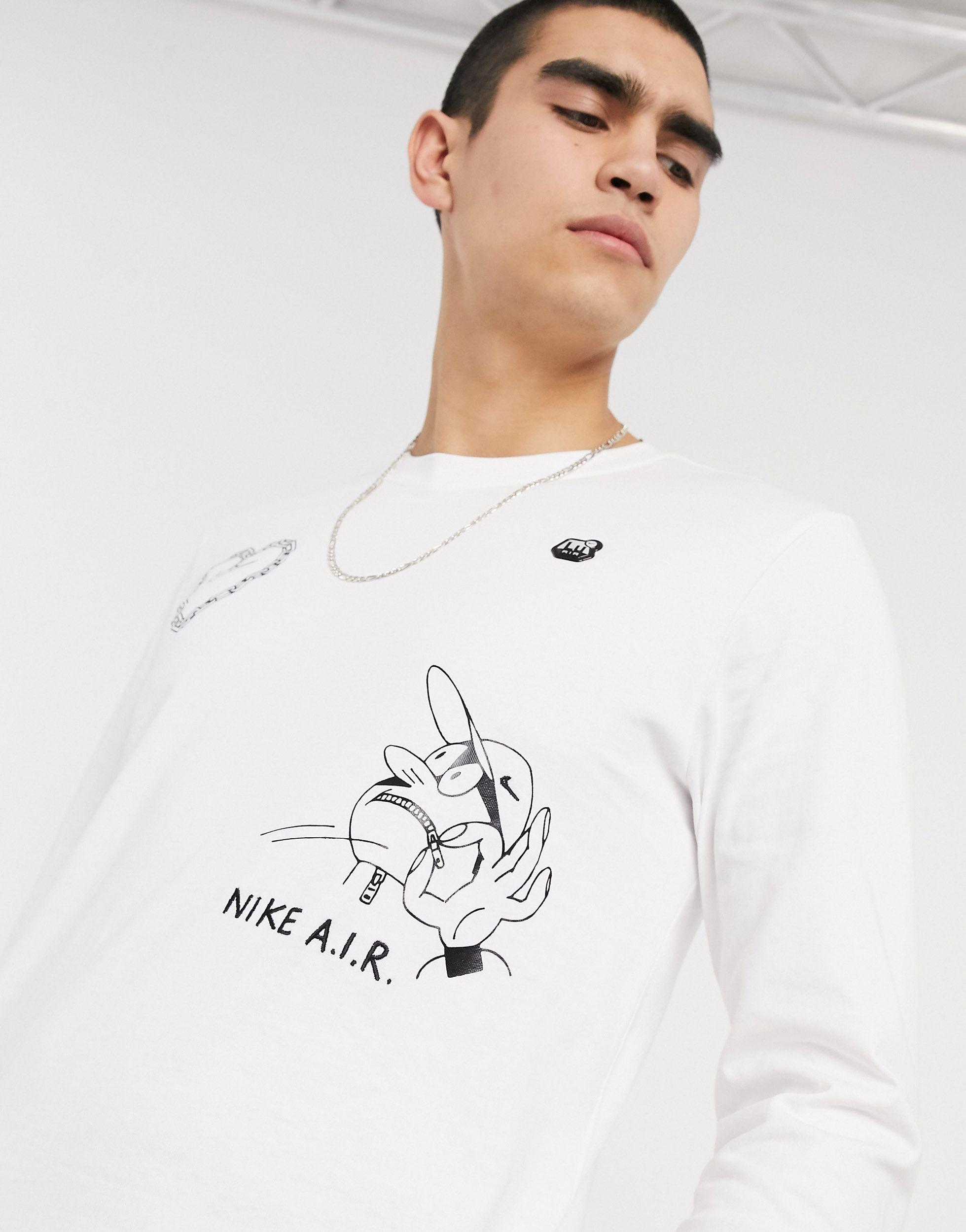 Lugosis Artist Pack - T-shirt à manches longues Coton Nike pour homme en  coloris Blanc | Lyst