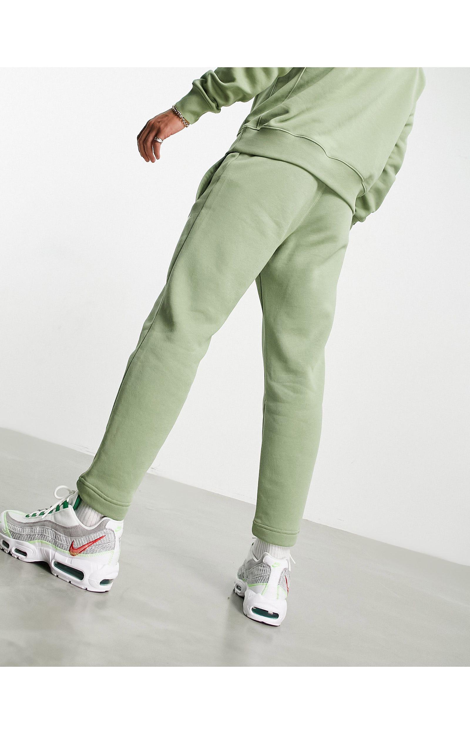 Club - jogger fuselé en polaire - effet huilé Nike pour homme en coloris  Vert | Lyst