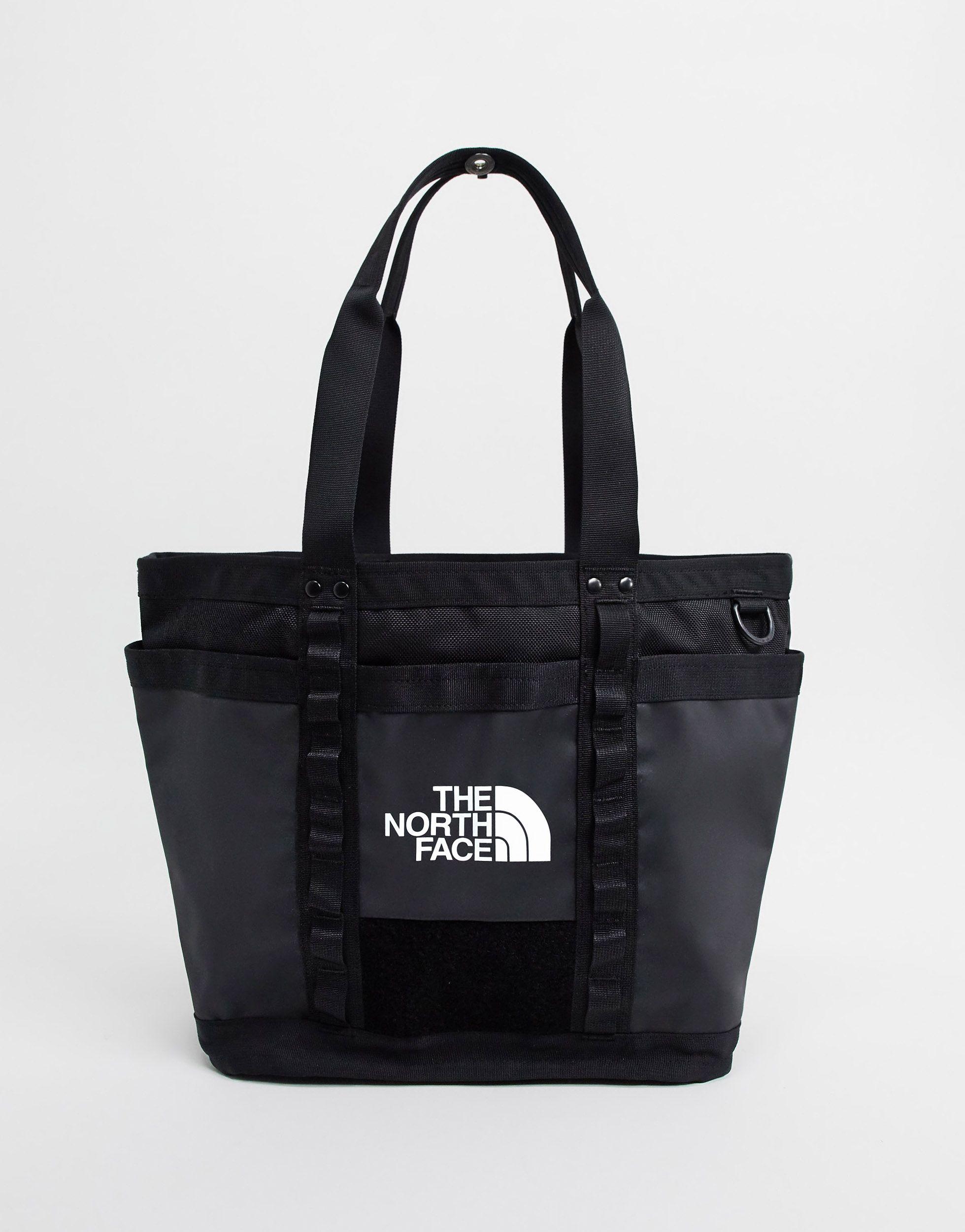 The North Face Explore Utility Tote Bag in Black for Men | Lyst