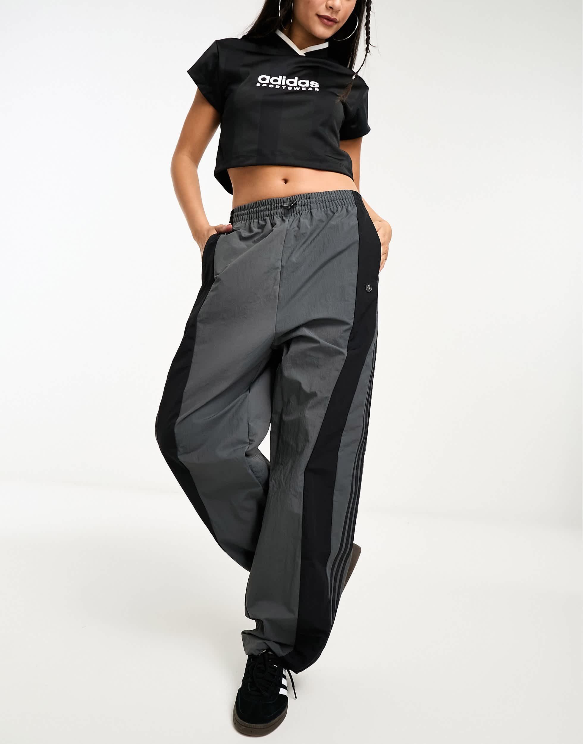 adidas Originals Metamoto Parachute Pants in Black Lyst Australia