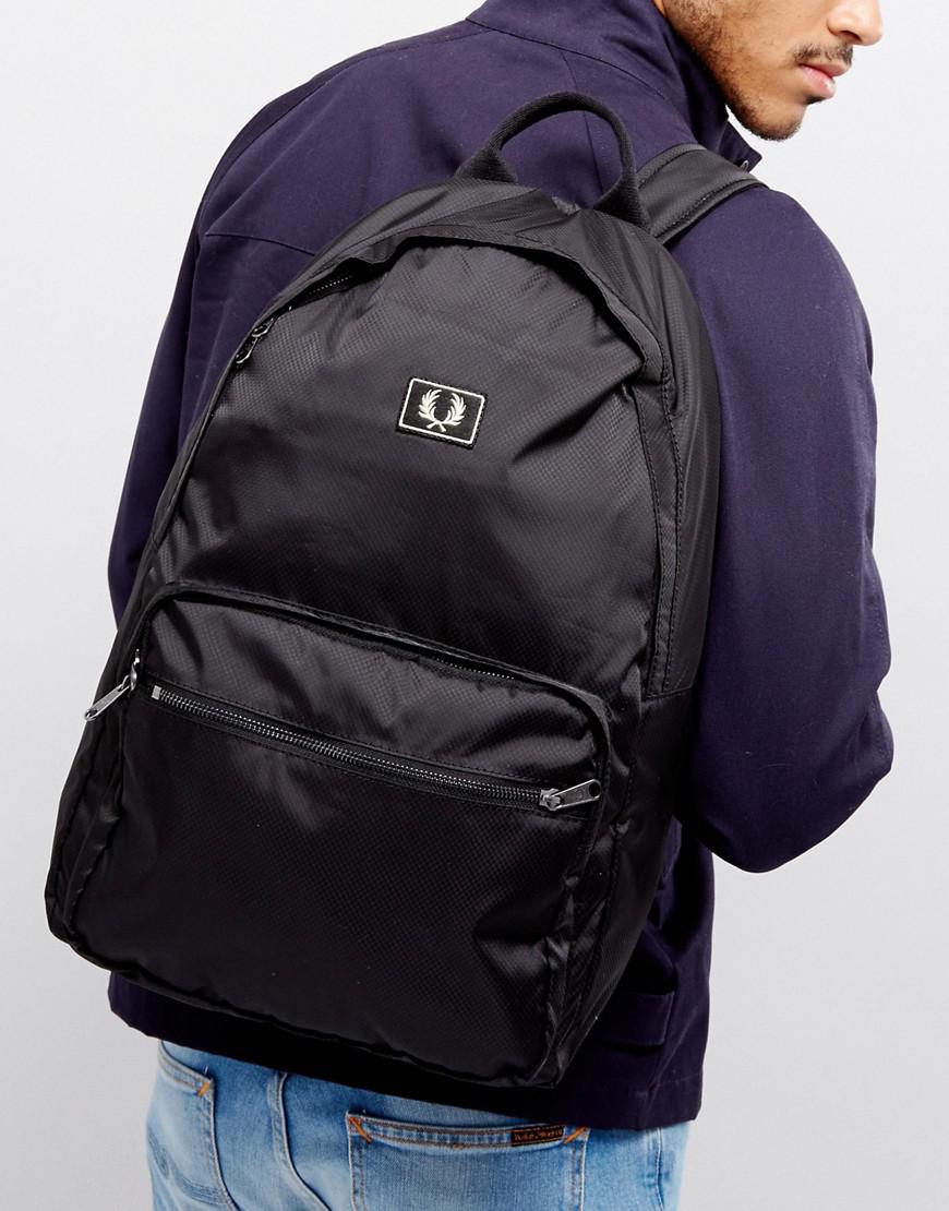 fred perry twin tipped backpack