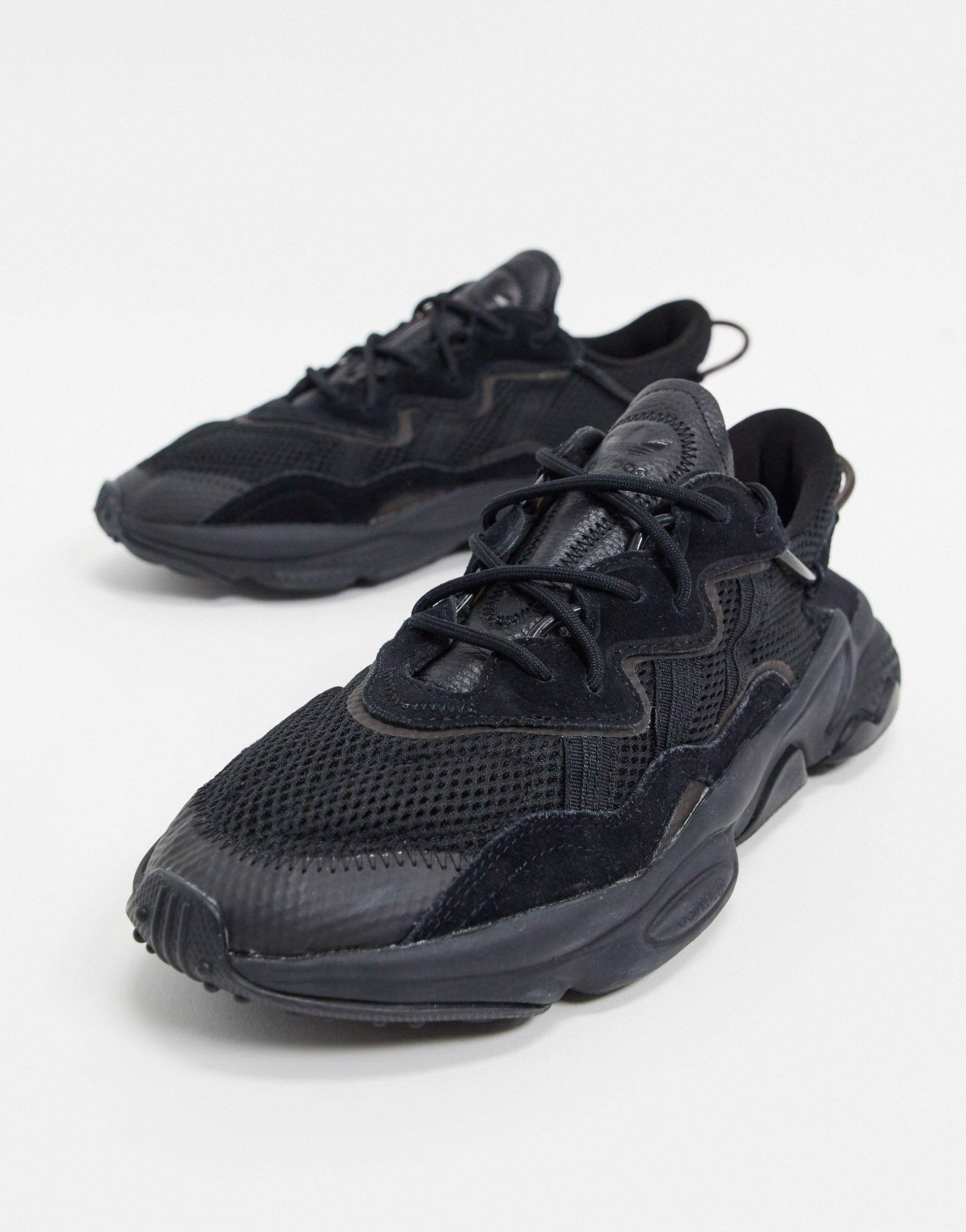 ozweegos black womens