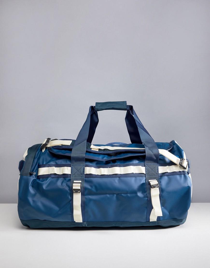 The North Face Base Camp Duffel Bag Medium 71 Litres In Blue White For Men Lyst