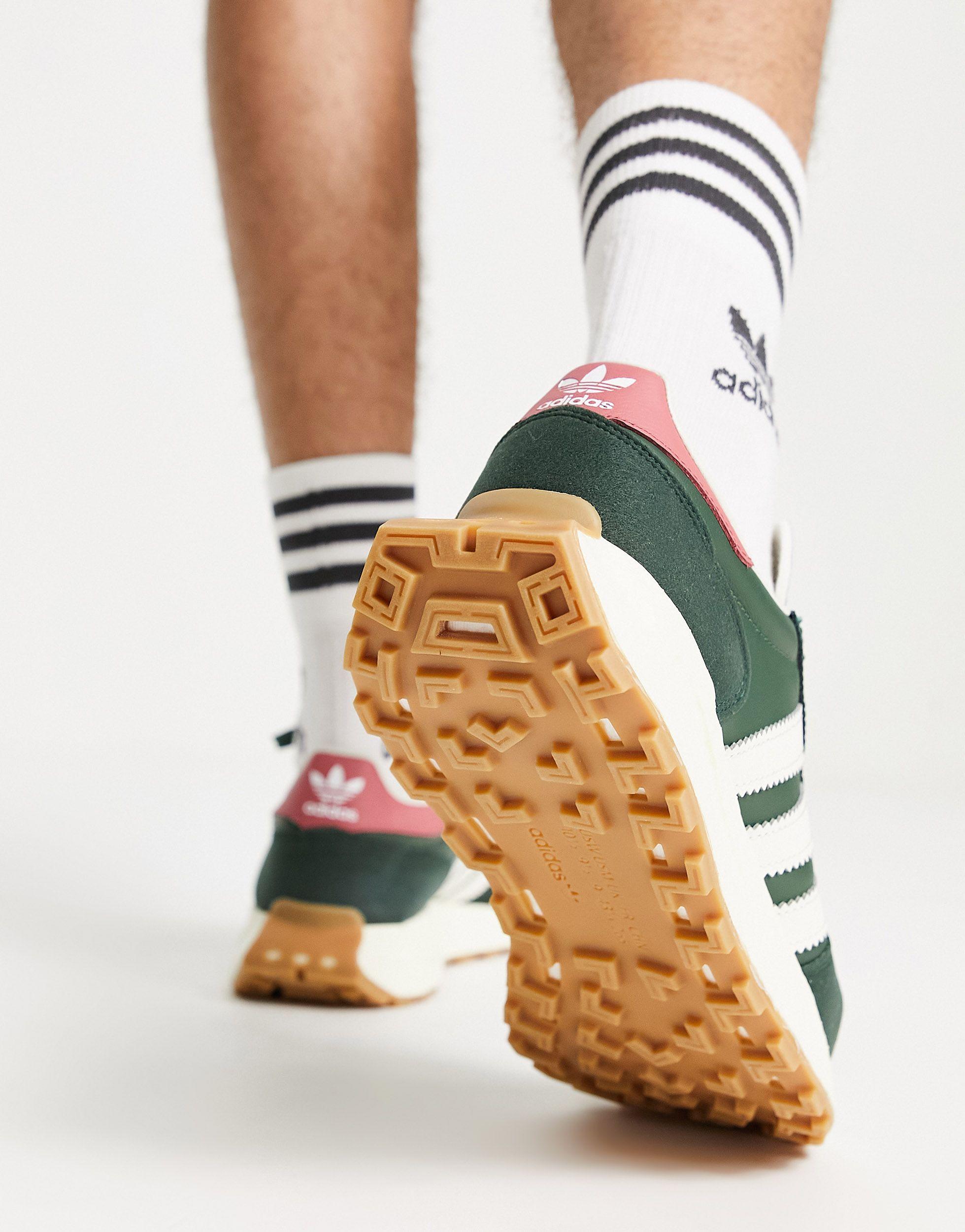 adidas Retropy E5 Trainers in Green | Lyst