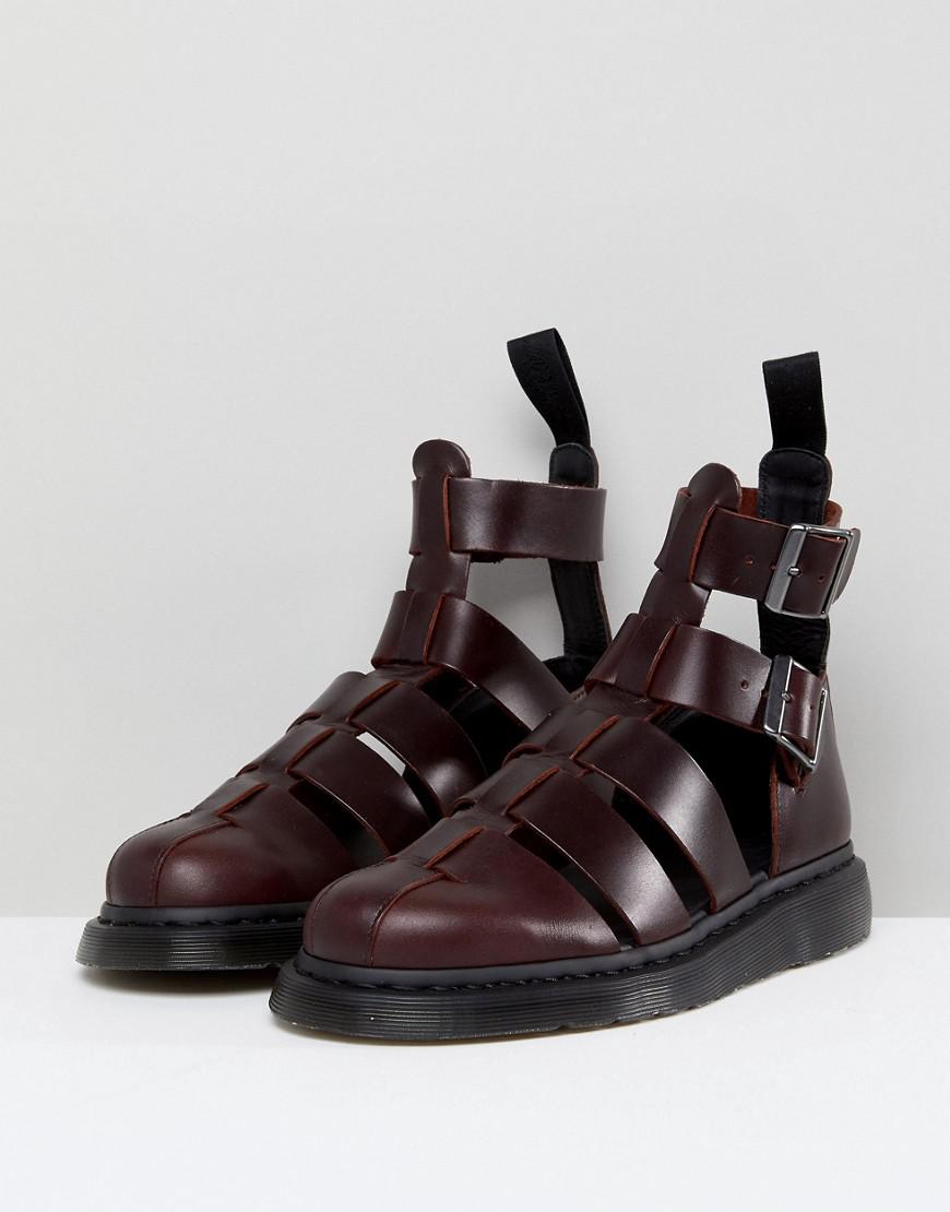 dr martens sandals red