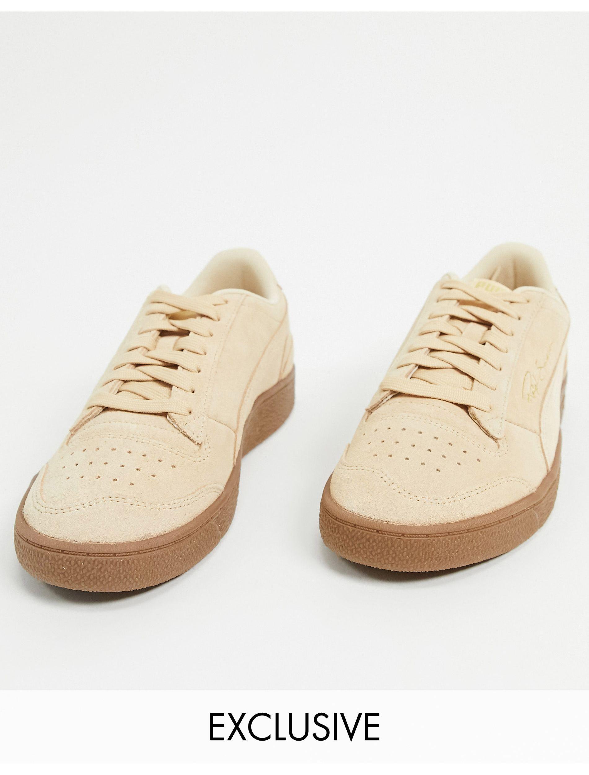 PUMA Ralph Sampson Suede Gum Sole 