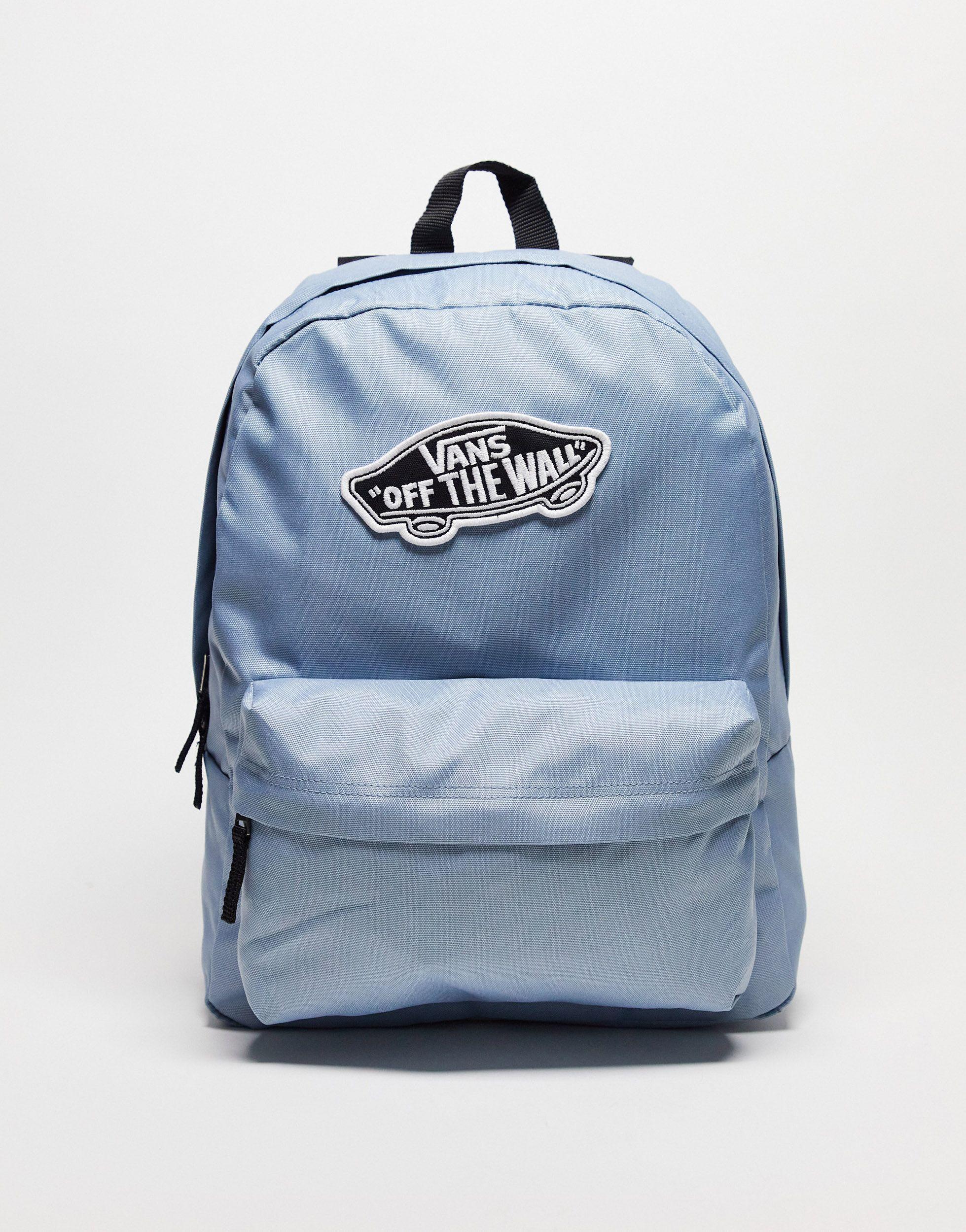 Blue vans backpack sale