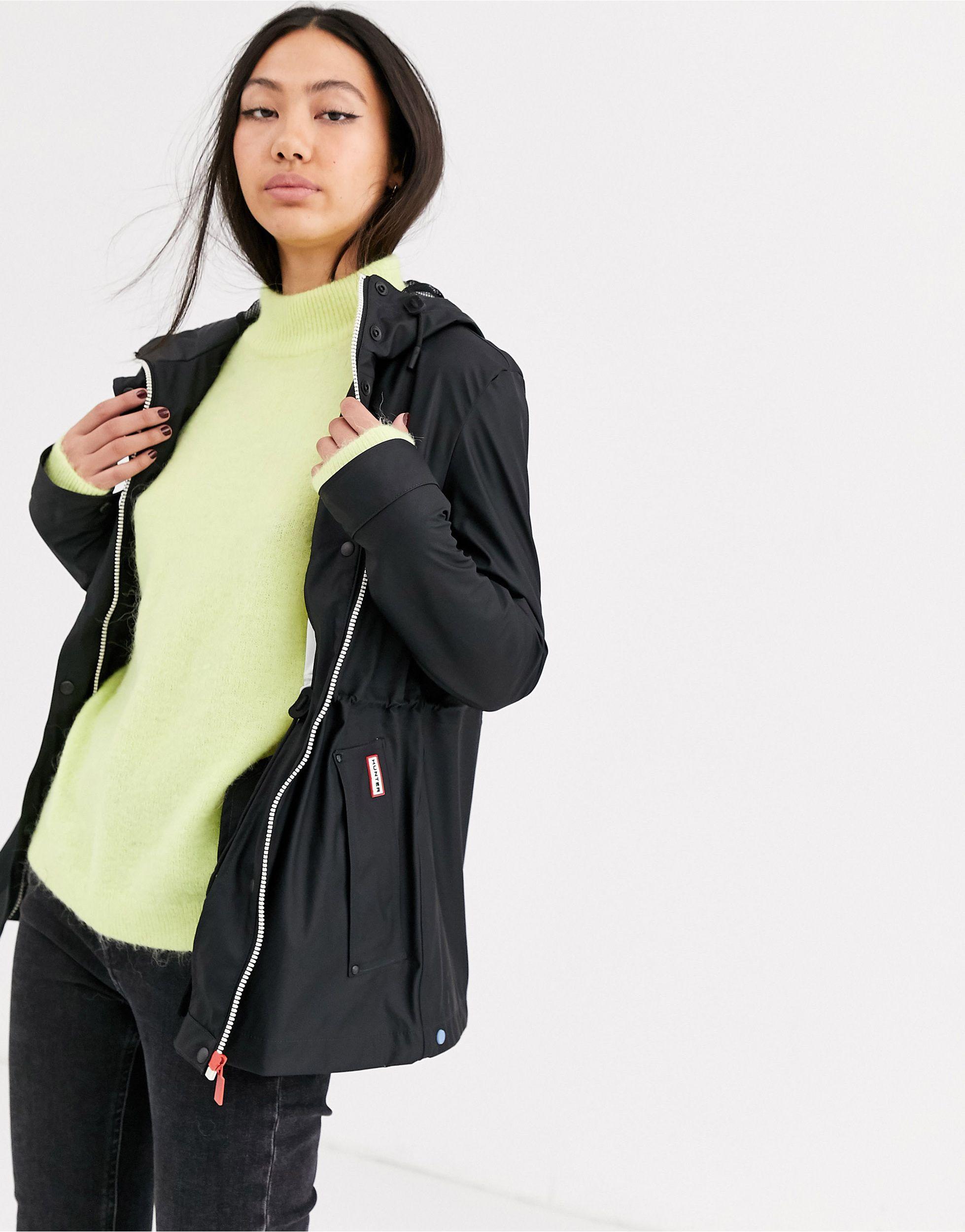 hunter rubberized jacket