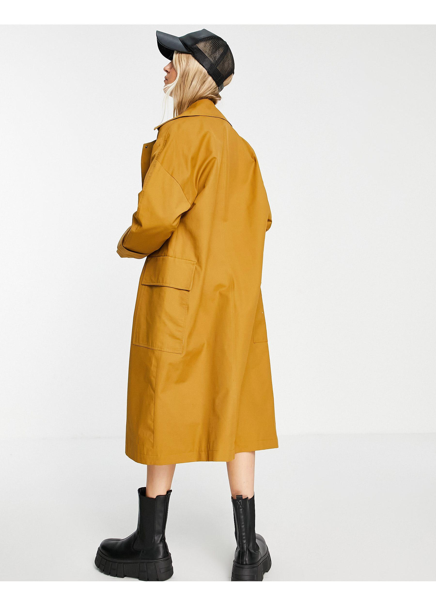 raincoat striped lining