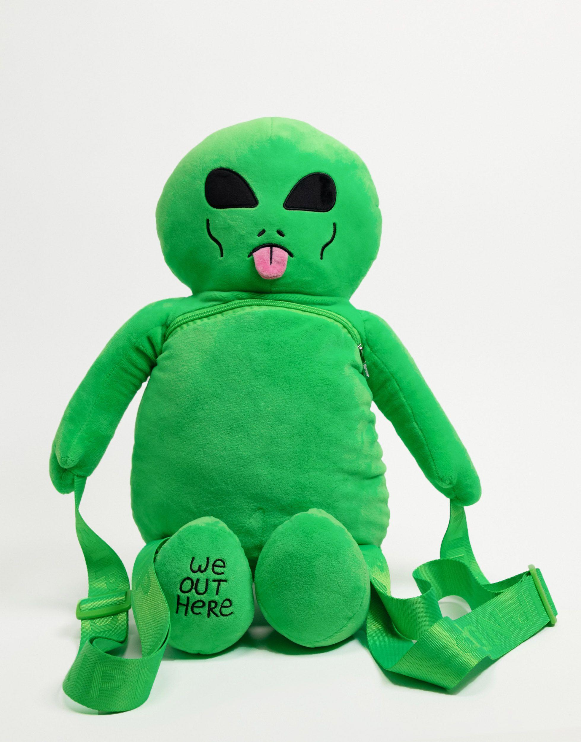 alien plush backpack