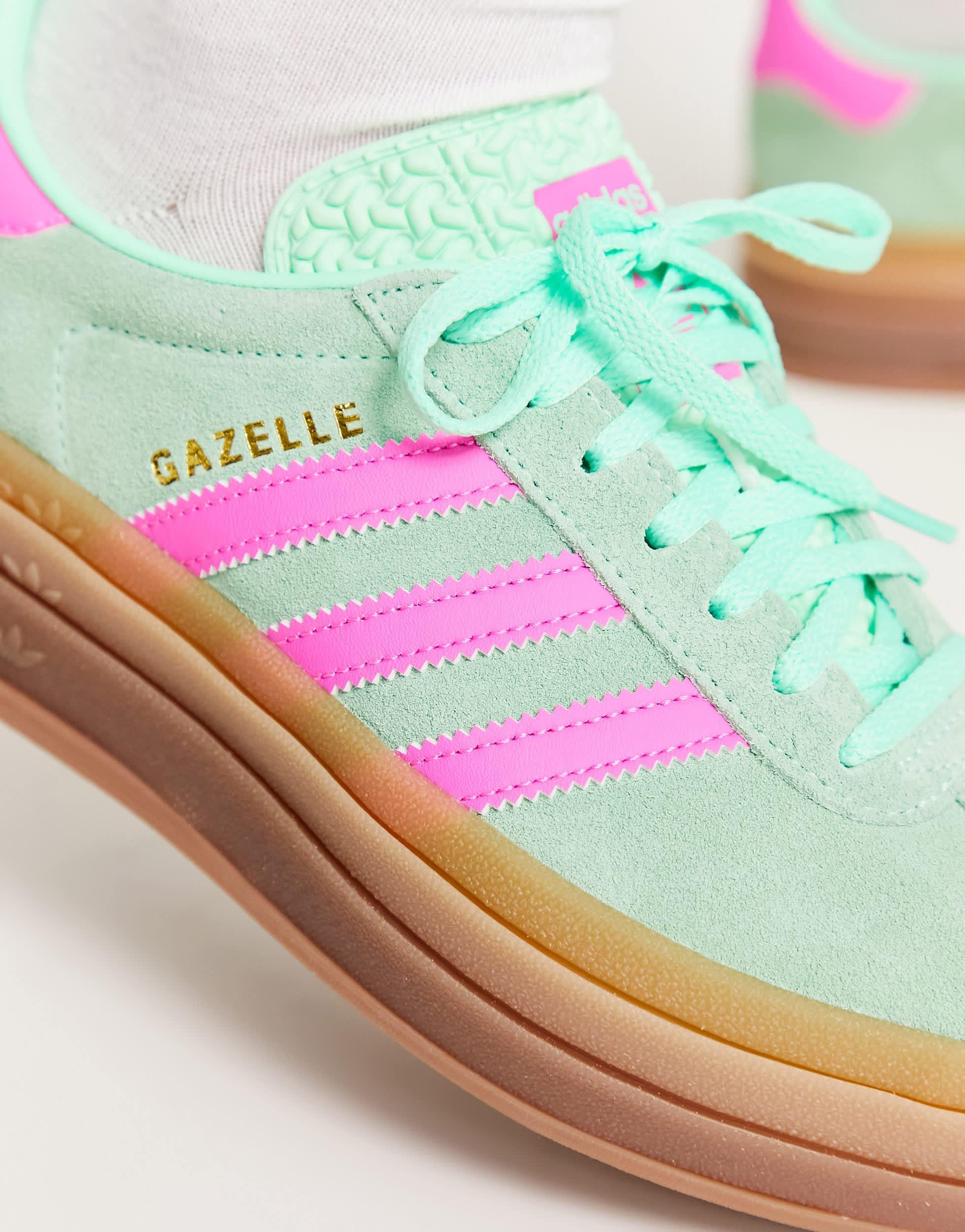 gazelle plateforme adidas rose