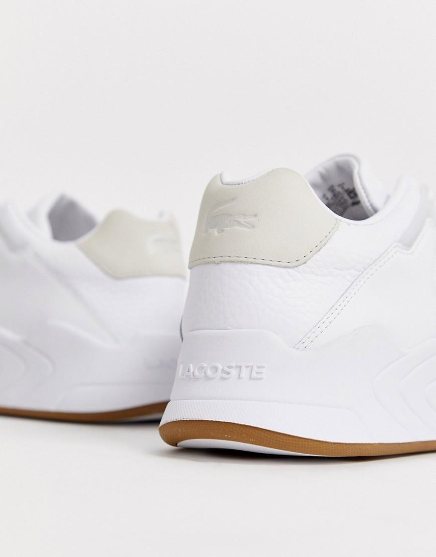 lacoste court slam chunky trainers