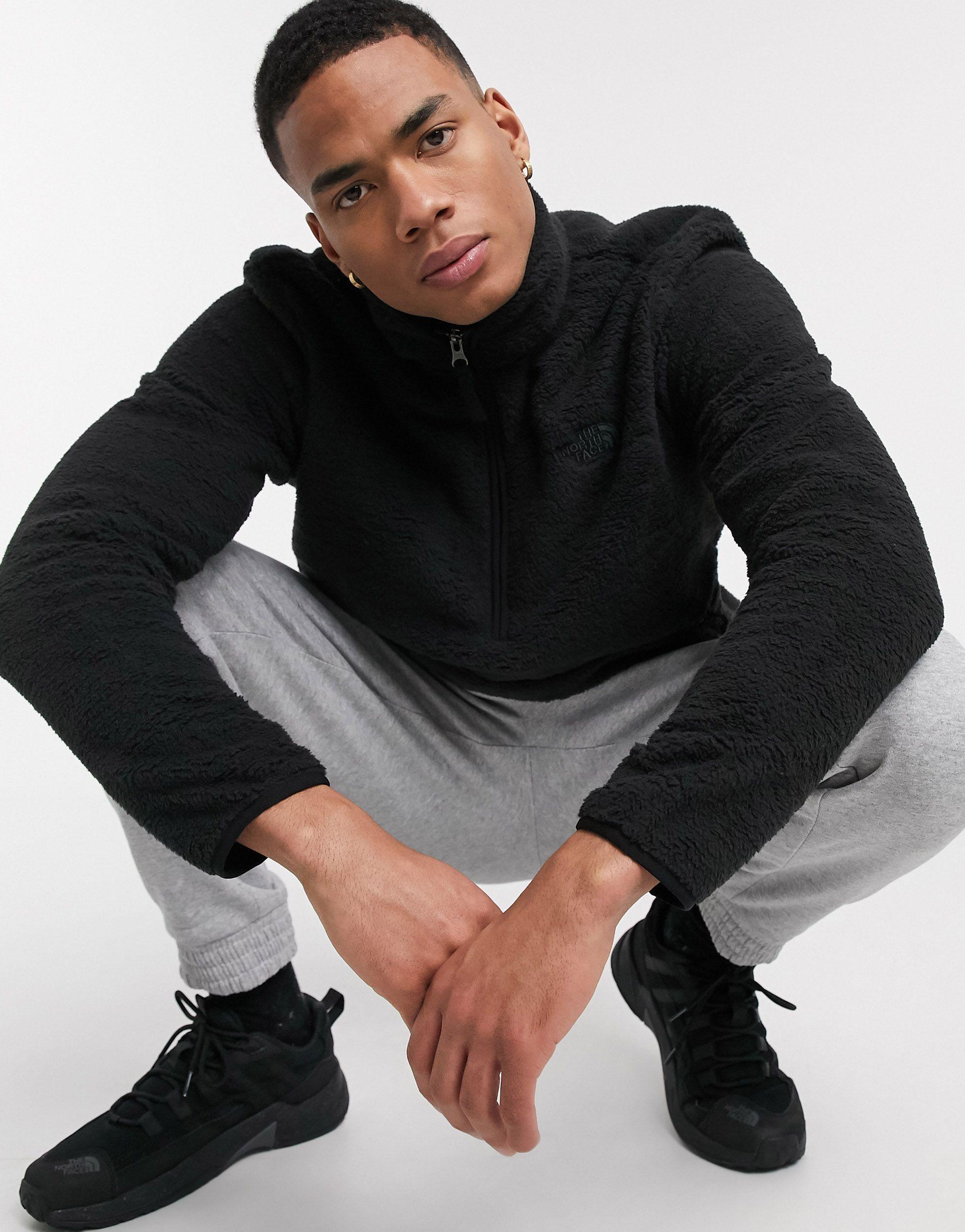 the north face sherpa black