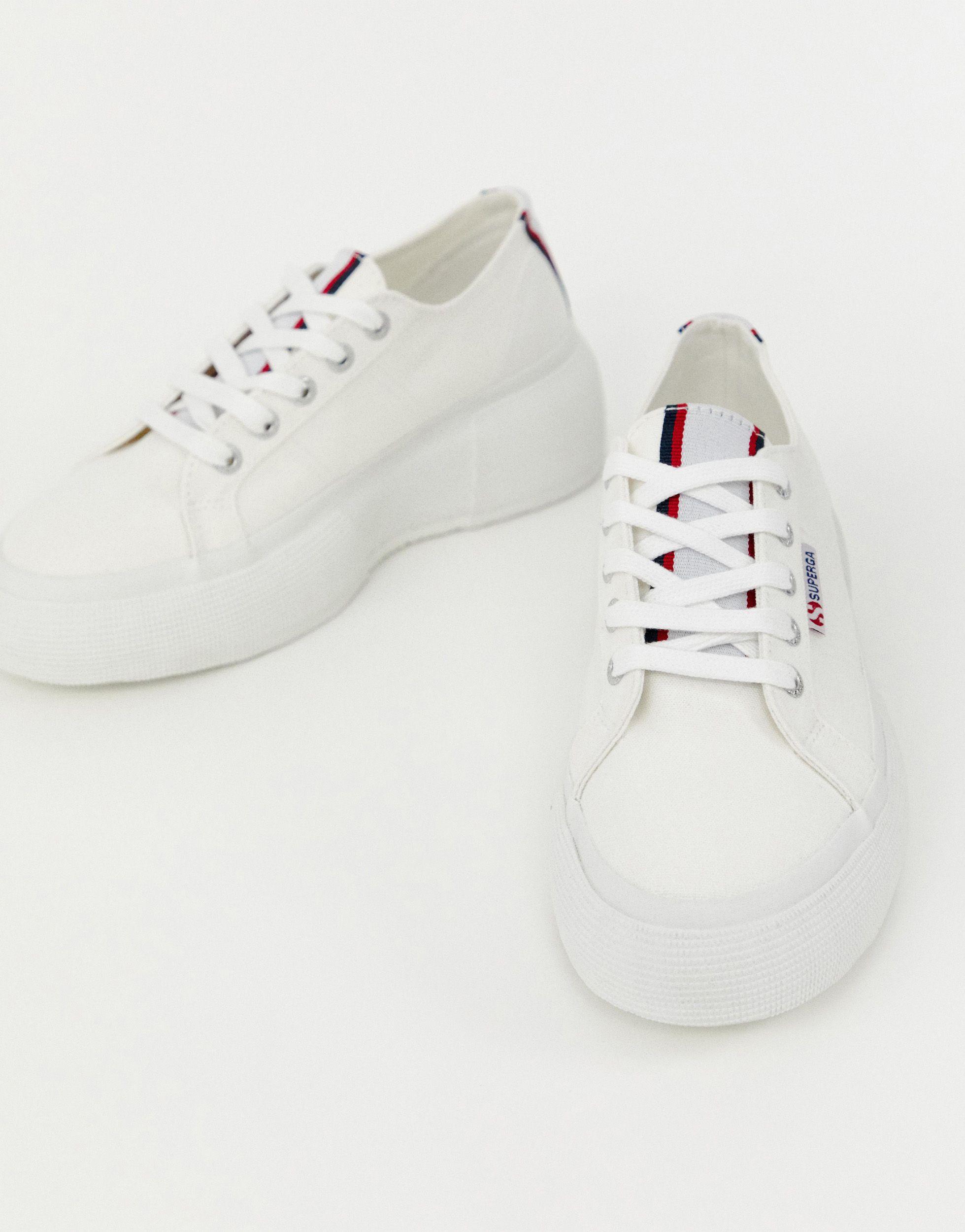 canvas superga trainers