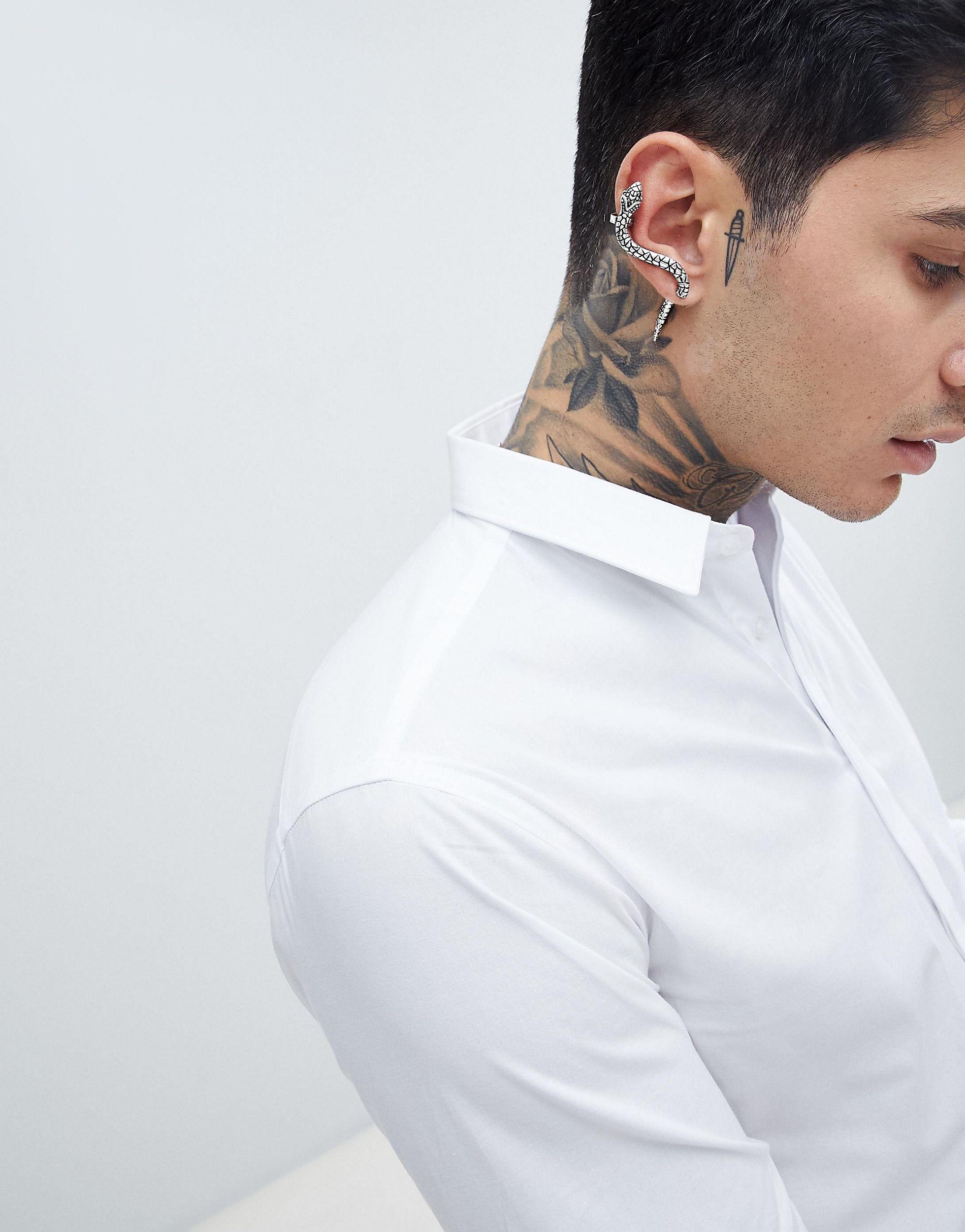 snake earring men