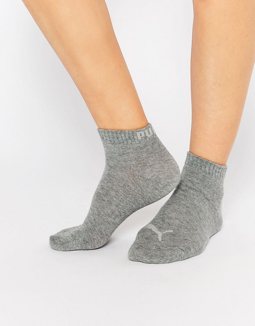 gray puma socks