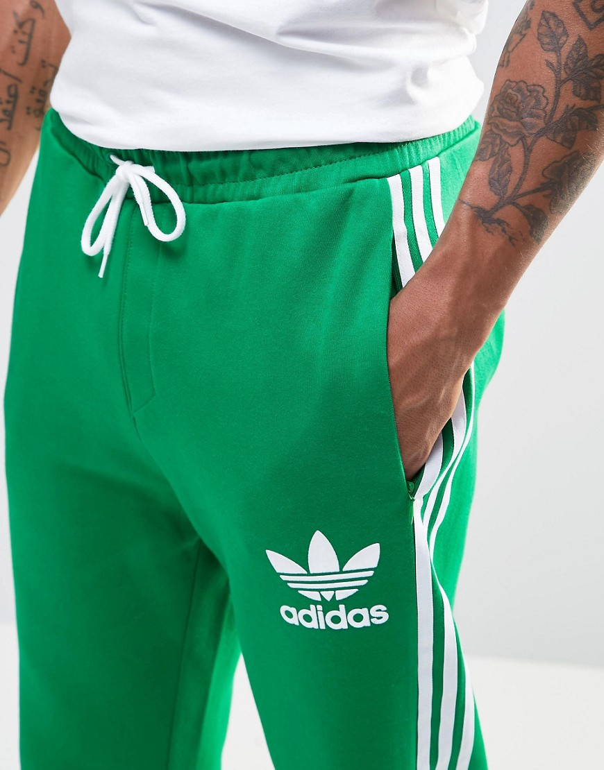 Lyst - Adidas Originals Adicolor Joggers In Green B10669 in Green for Men