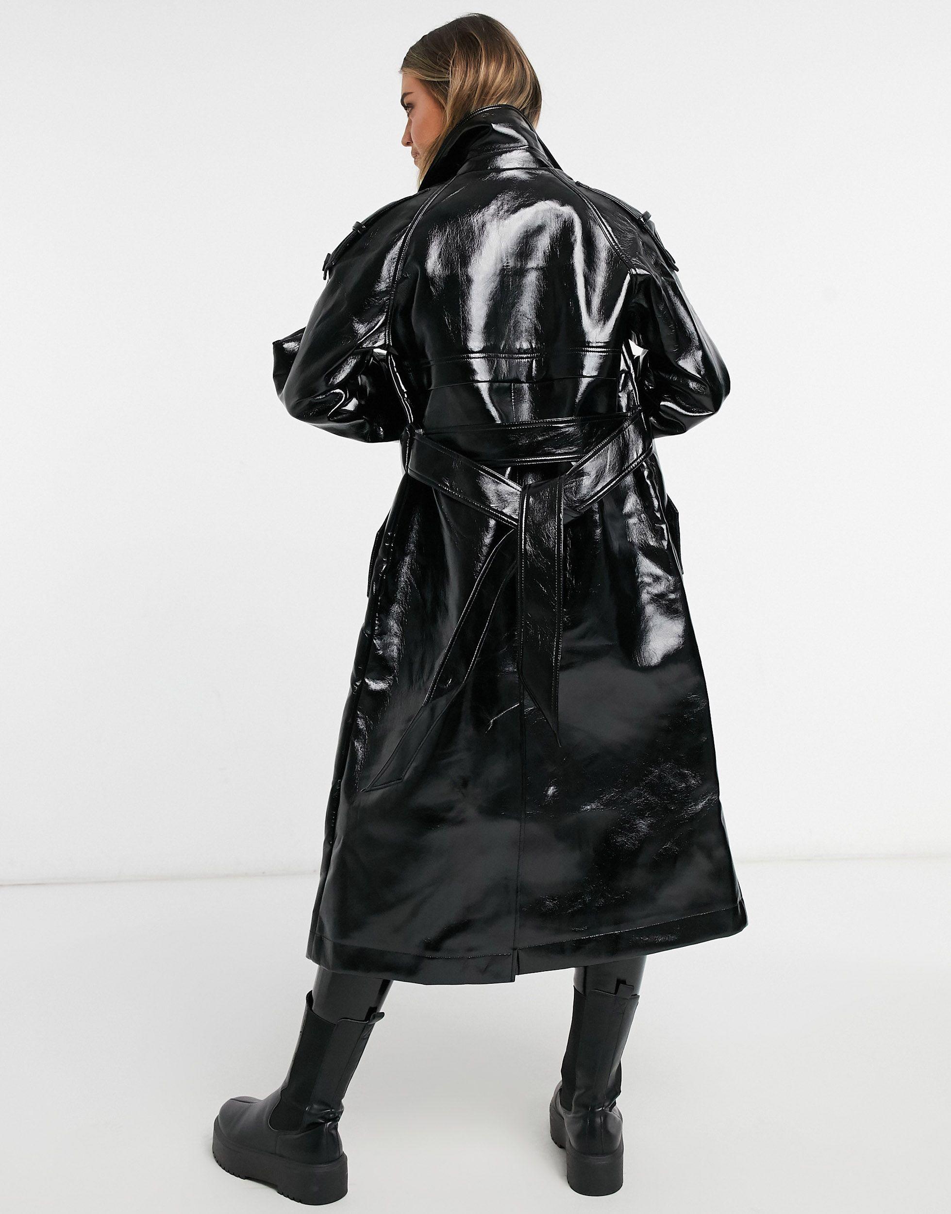 trench coat vinyl