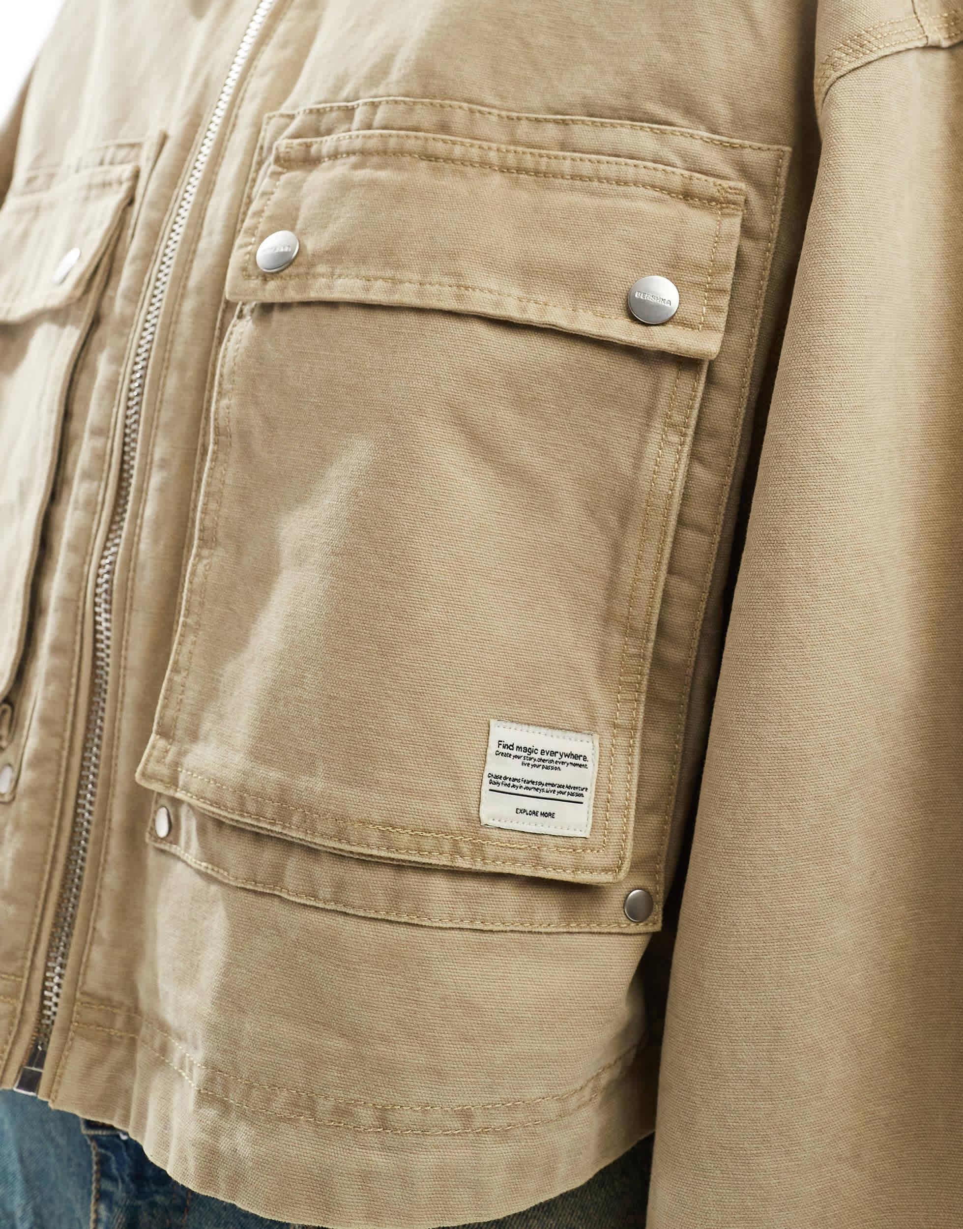 Zalando Bershka Trenchcoat Kariert Asos Design Cord Jacke Bershka