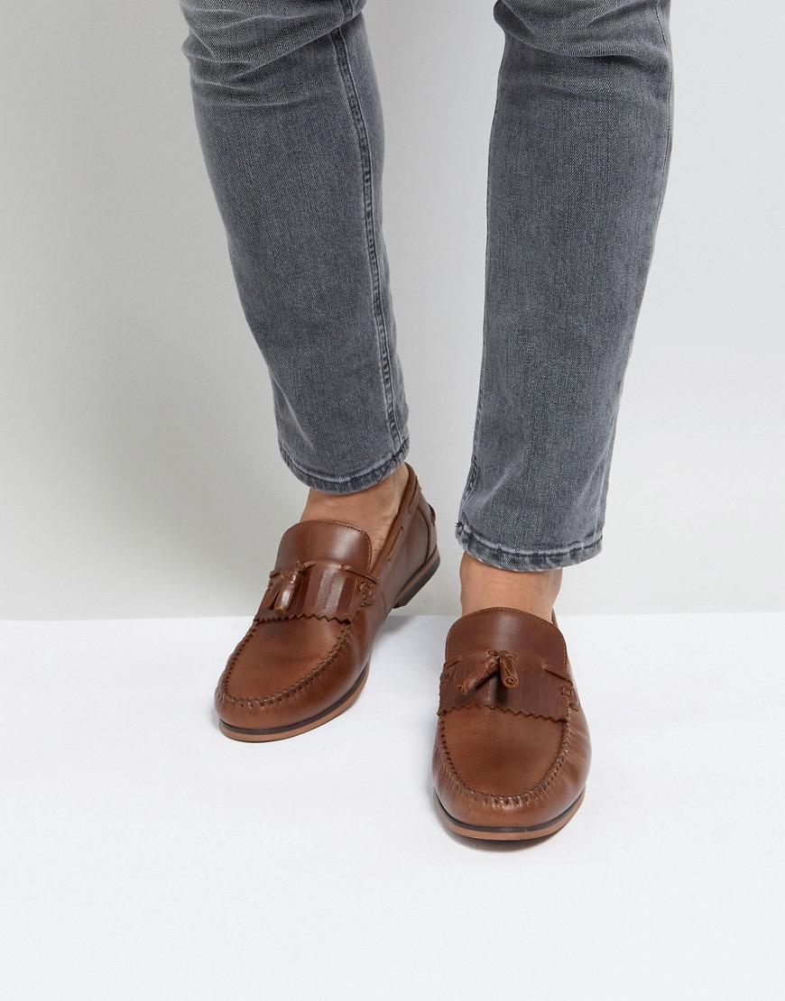 natural sole loafers