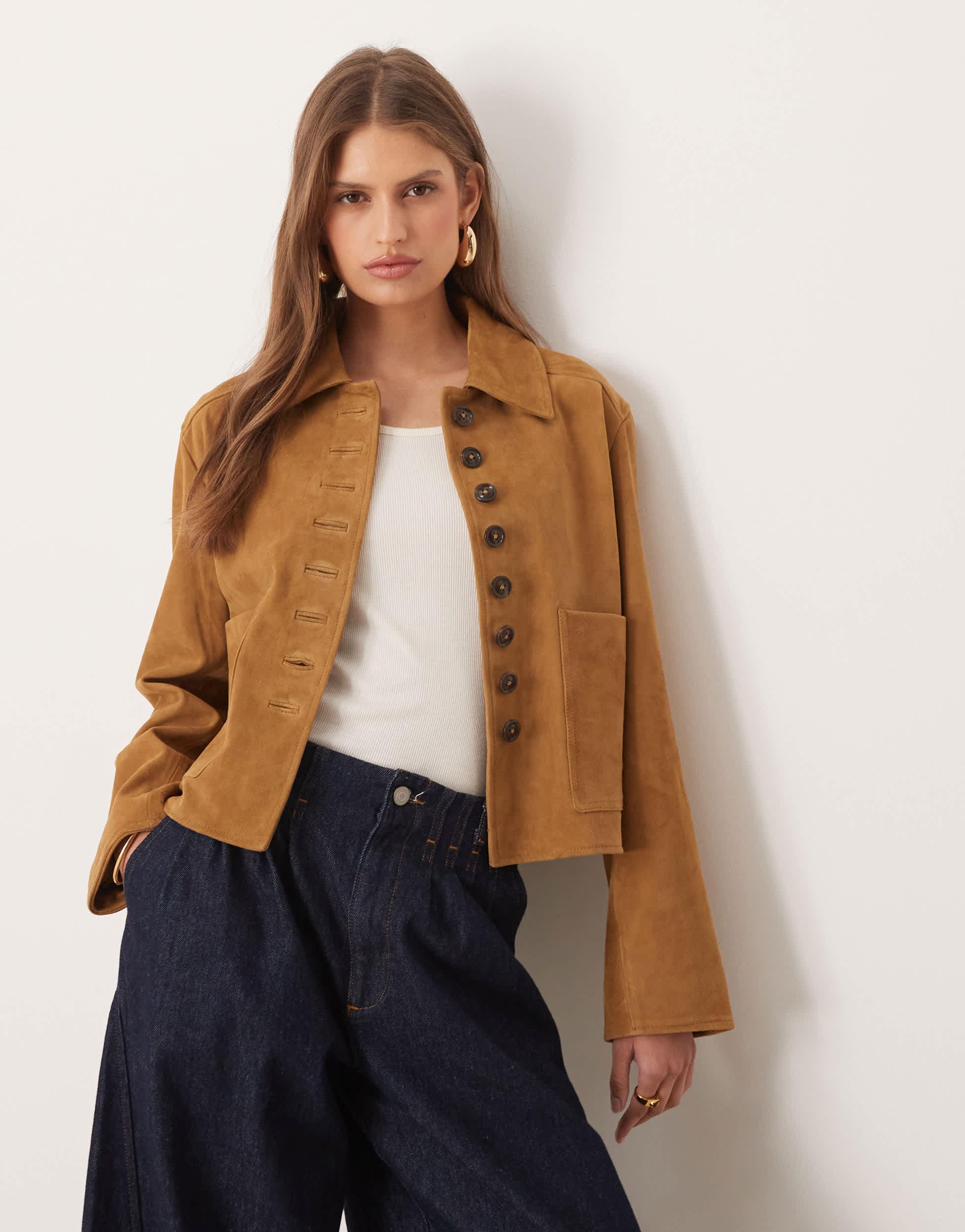Veste Simili Cuir Mango pour femme de créateurs Jusqu'à -15 Lyst