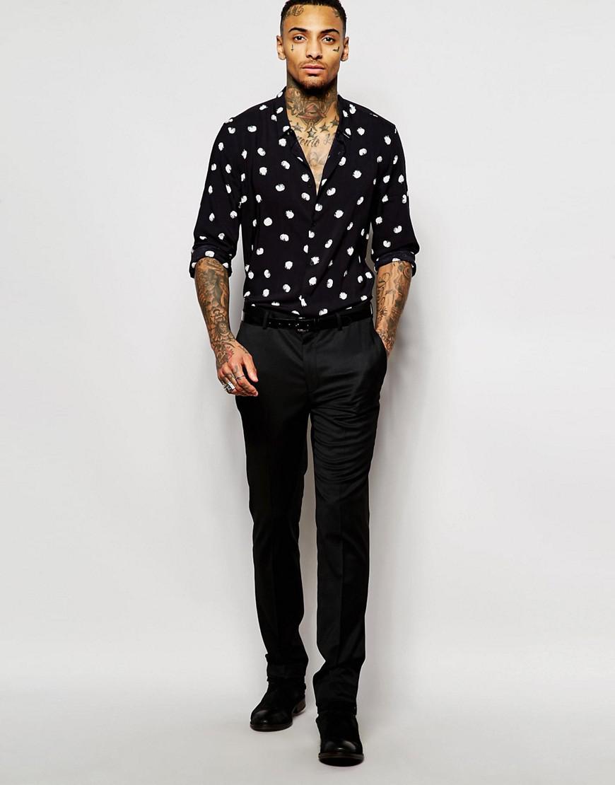 short tuxedo pants
