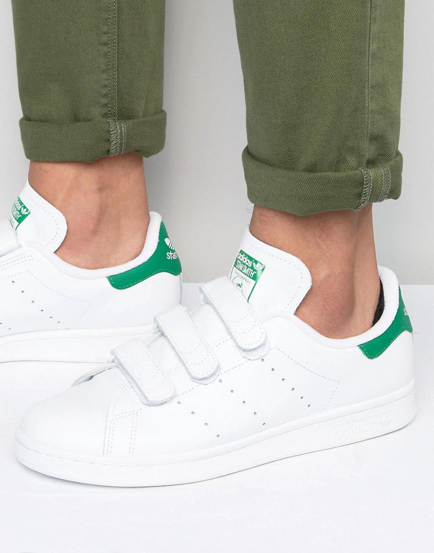 Leather Stan Smith Velcro Trainers 