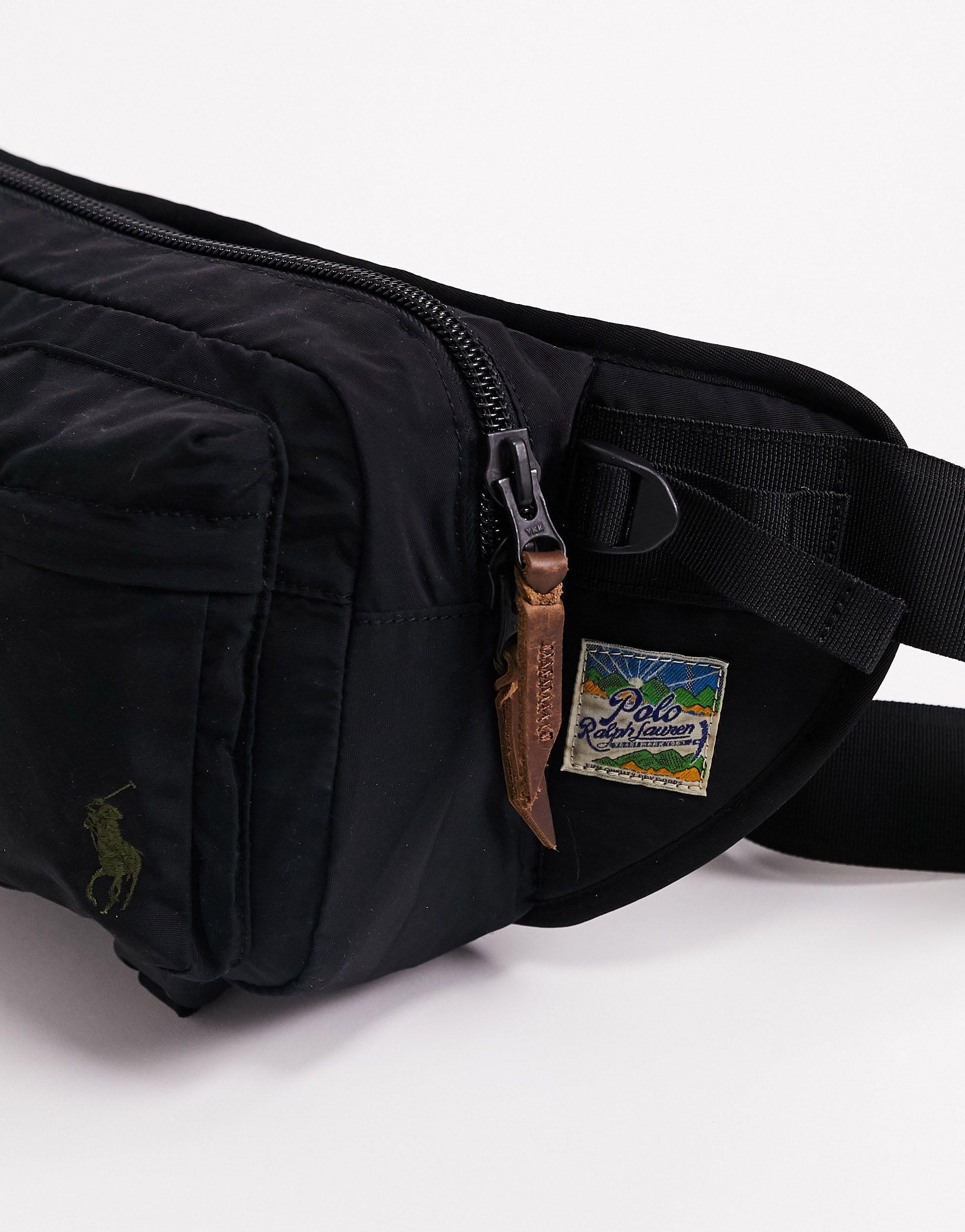 Polo Ralph Lauren Bum Bag in Black for Men | Lyst