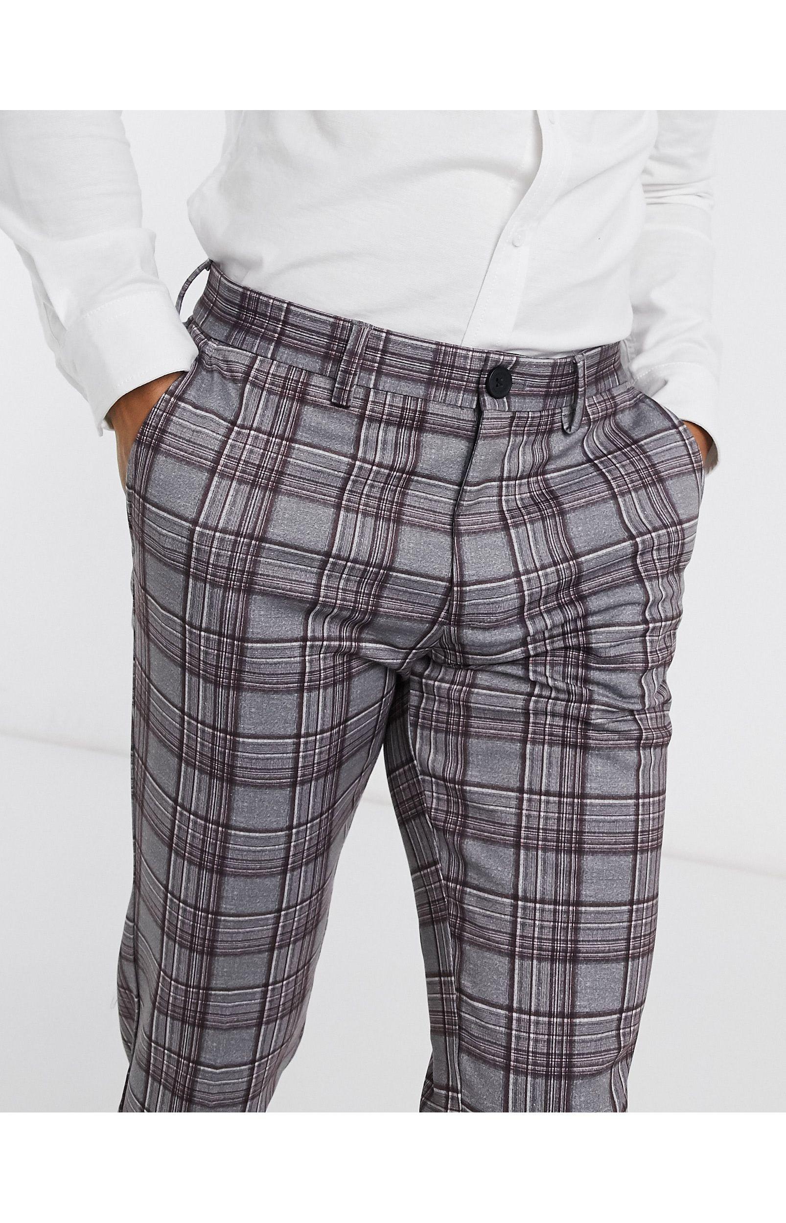 Synthetic Intelligence Check Trousers 